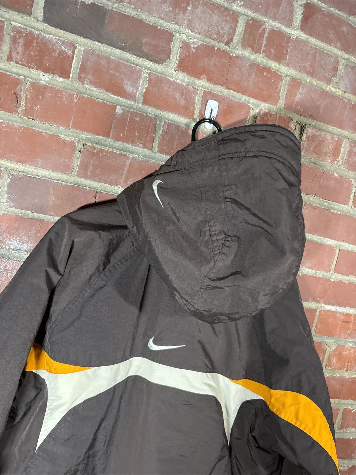Nike Vintage Y2K Nike Swoosh Winter Jacket Zip Up Mens Large Size US M / EU 48-50 / 2 - 7 Thumbnail