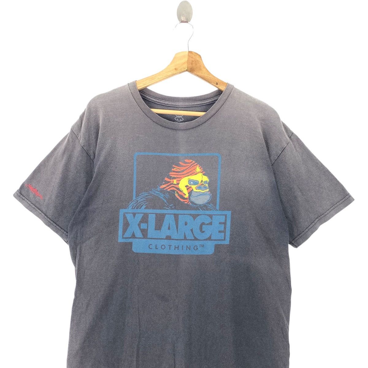 Xlarge X-LARGE CLOTHING x FUTURA Natural Sun Faded Tee Shirt Top Size US M / EU 48-50 / 2 - 2 Thumbnail