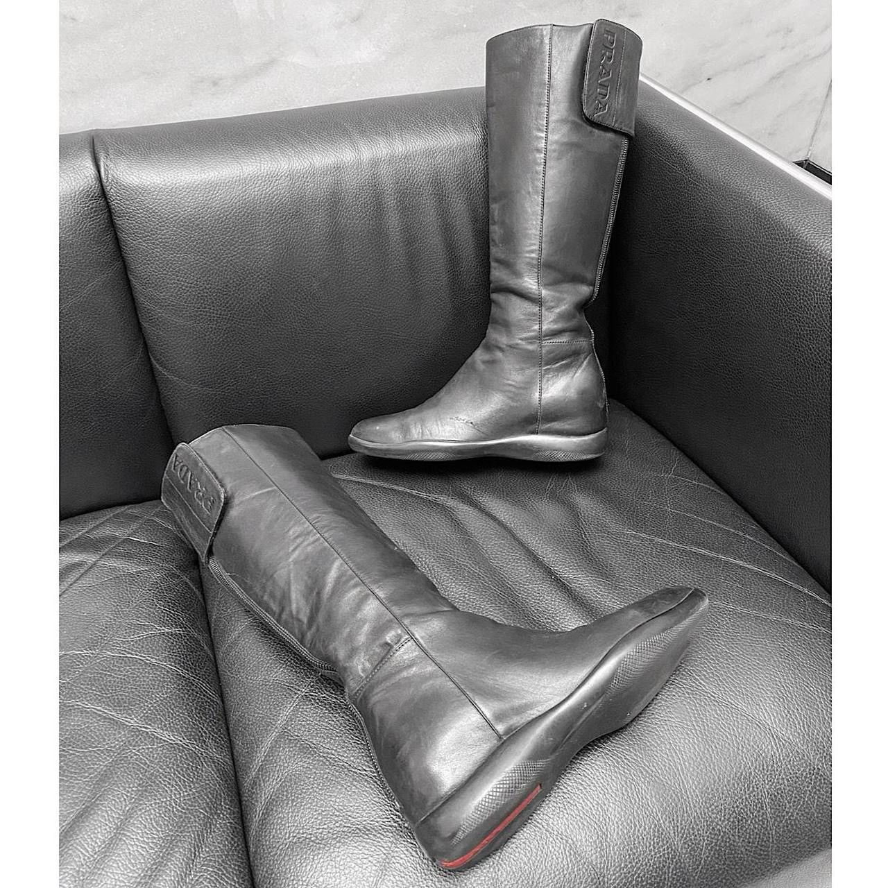 Archive Prada boxer boots