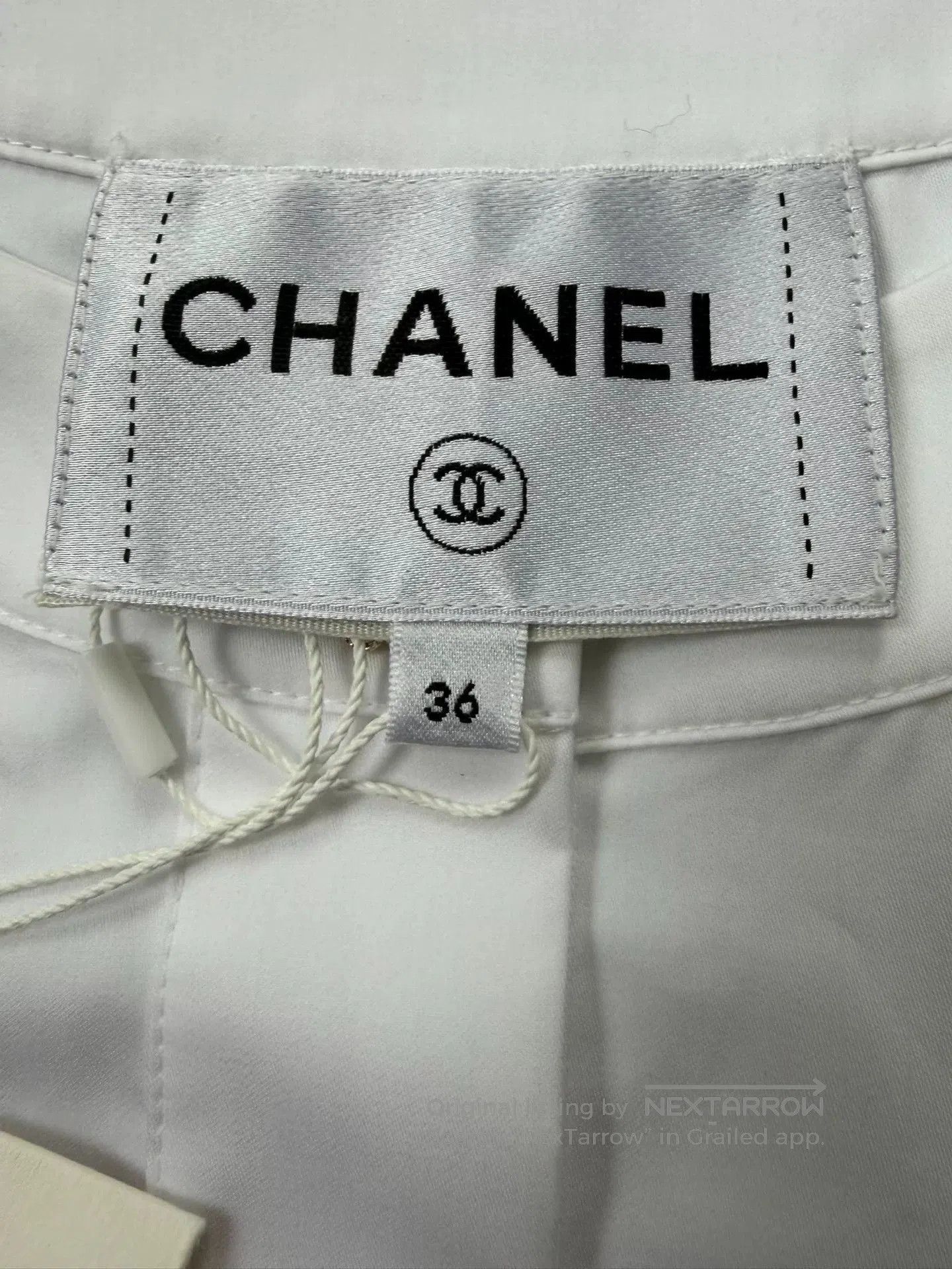 Chanel Chanel White Four-Pocket Shirt Size 36. Size US S / EU 44-46 / 1 - 5 Thumbnail