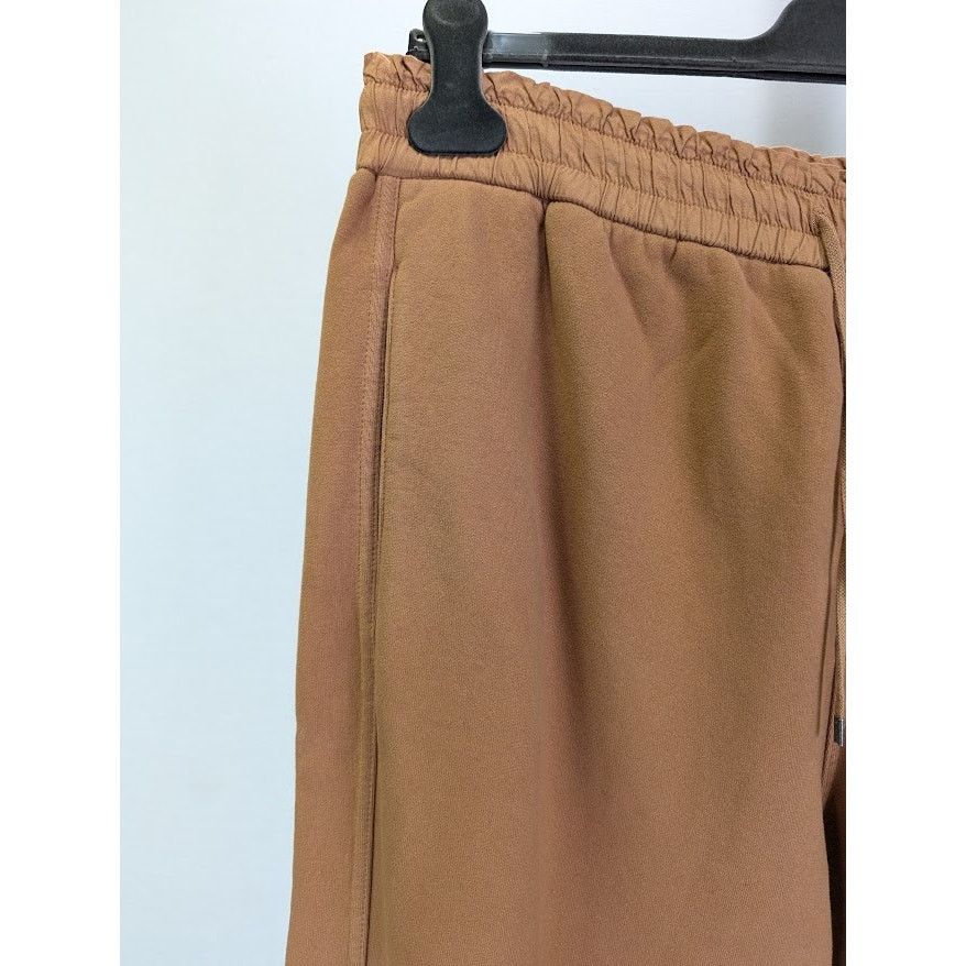 Saint Laurent Paris o1rshd1 Molleton Doux Blanchi Gots Jogging sweatpants Brown Size US 36 / EU 52 - 5 Thumbnail