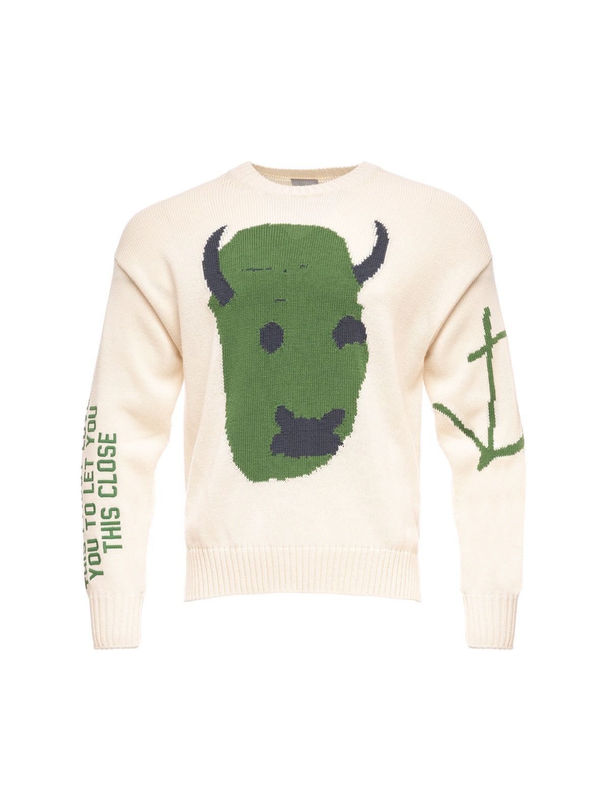 Dior Dior x Cactus Jack cream white oversized sweater Size US S / EU 44-46 / 1 - 1 Thumbnail