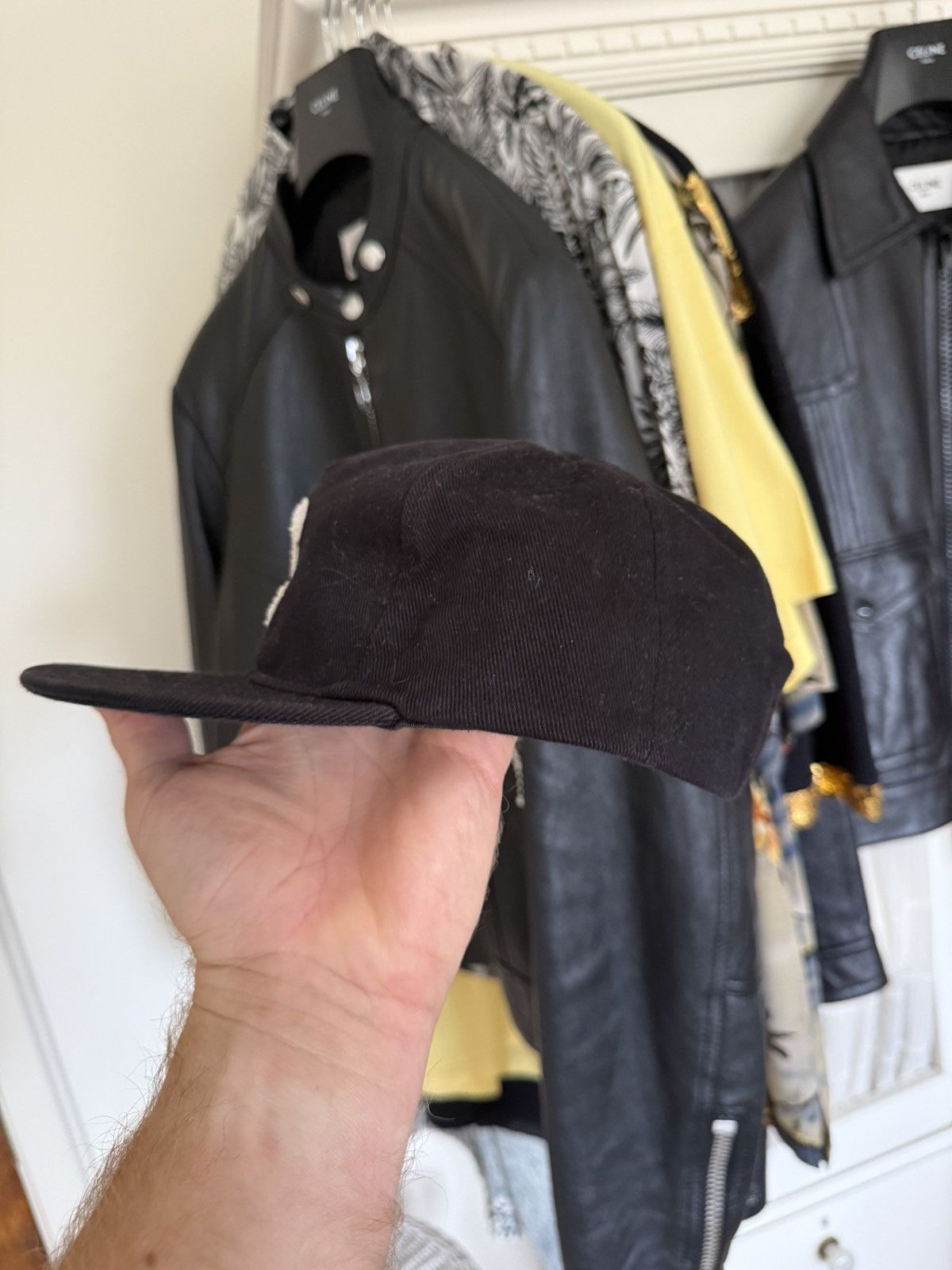 Celine $590 Celine C logo embroidered baseball cap Hedi Slimane M Size ONE SIZE - 8 Thumbnail