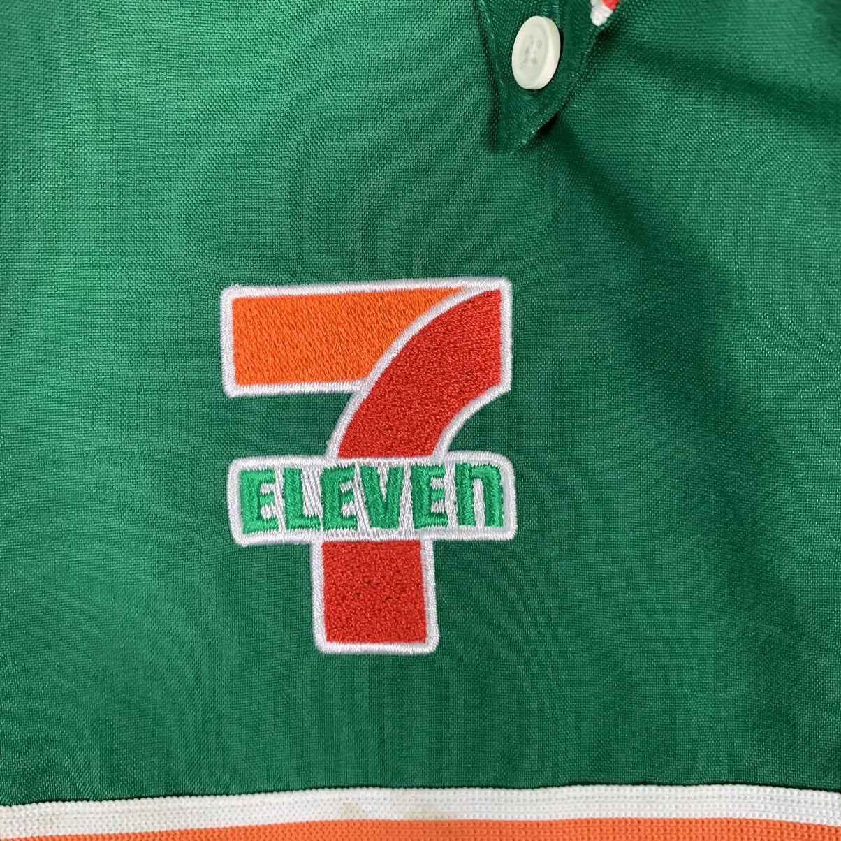 Japanese Brand Vintage 7 Eleven Japan Uniform Zipper Shirt Size US L / EU 52-54 / 3 - 14 Thumbnail