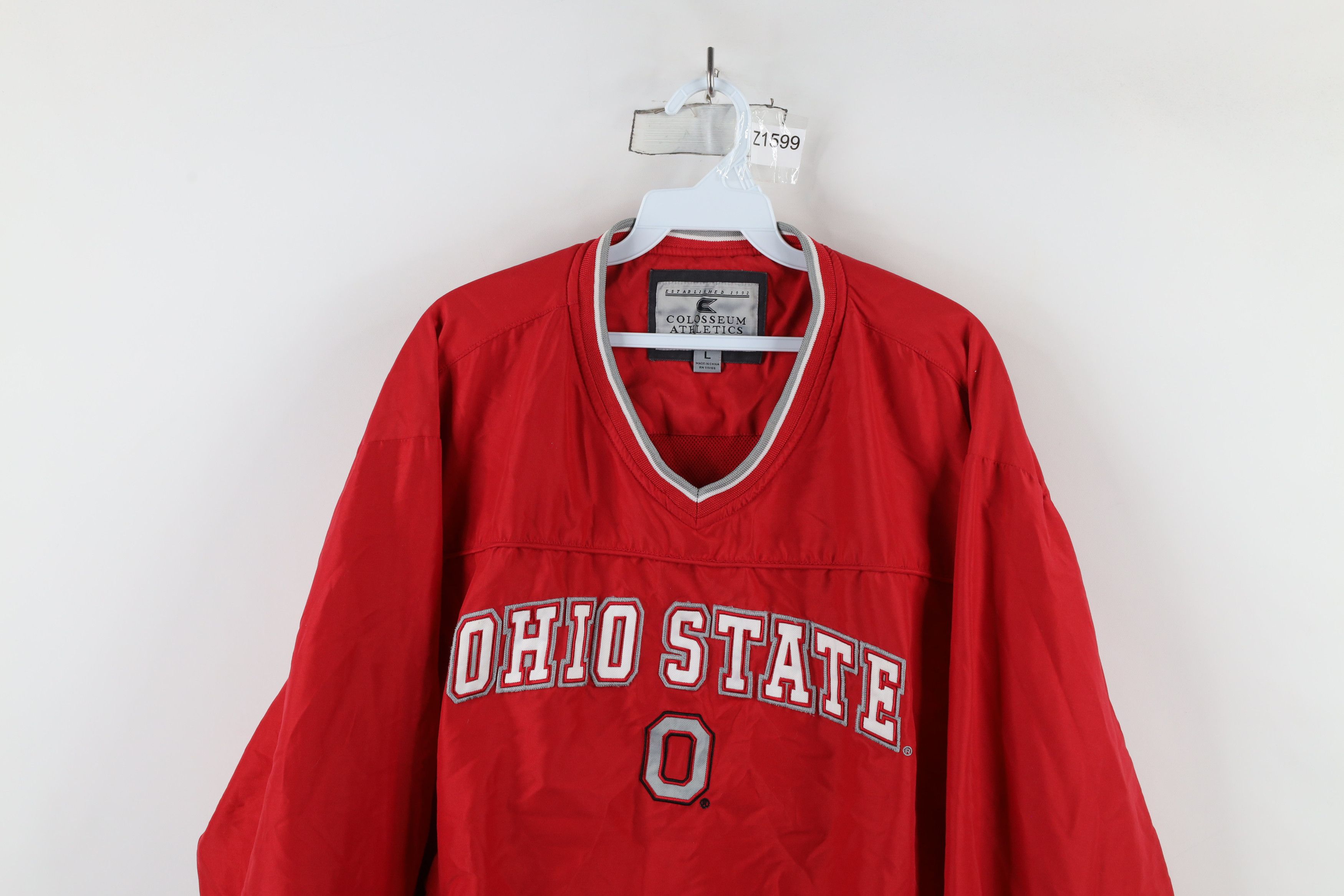 Vintage Vintage 90s Ohio State University Windbreaker Jacket Size US L / EU 52-54 / 3 - 2 Thumbnail