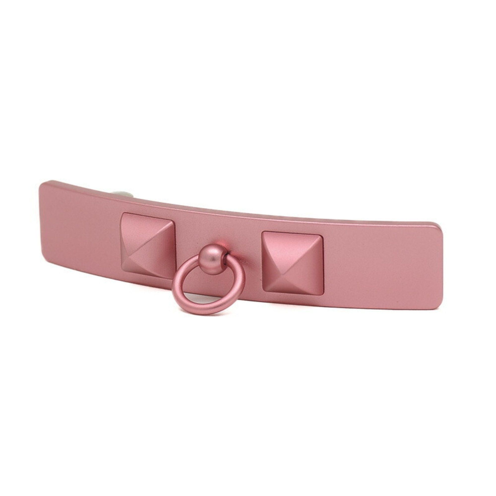 image of Hermes Caprice Medor Barrette Hair Arum Pink, Women's