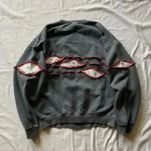 Aran Isles Knitwear Goth Punk Graphic Patchwork Sweater Mens Size US L / EU 52-54 / 3 - 2 Thumbnail
