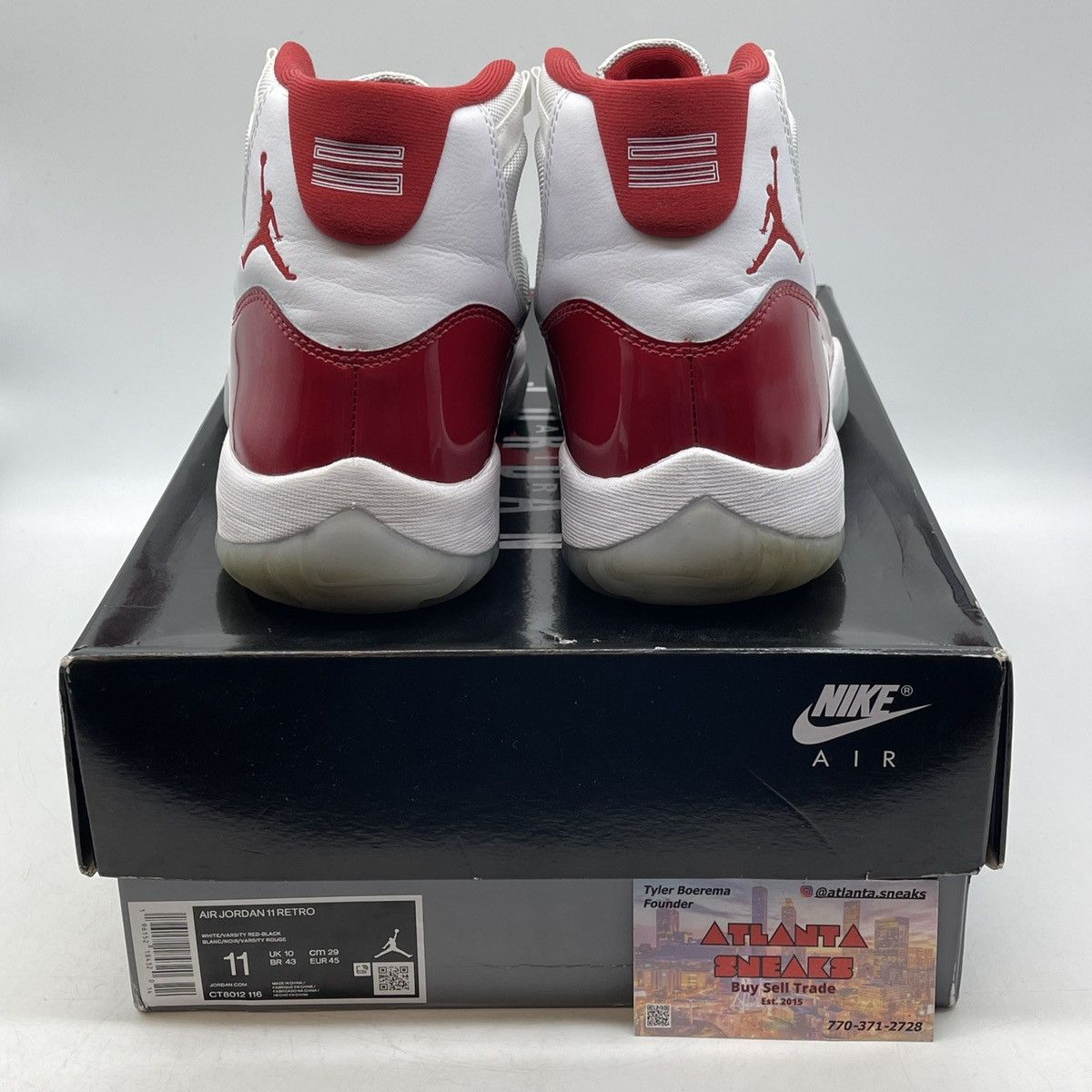 Jordan Brand Air Jordan 11 cherry Size US 11 / EU 44 - 3 Thumbnail