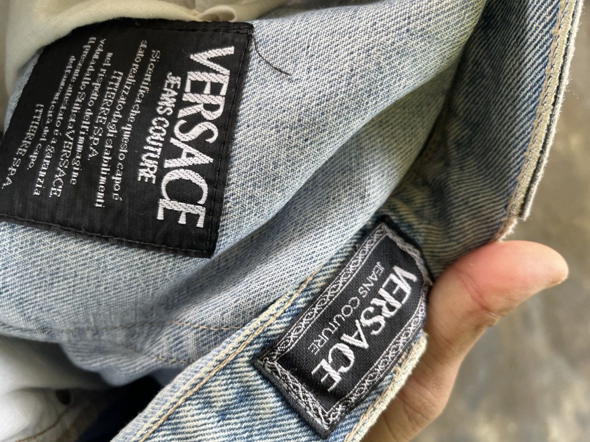 Versace Jeans Couture × Vintage Vintage Versace Denim Size US 28 / EU 44 - 18 Thumbnail