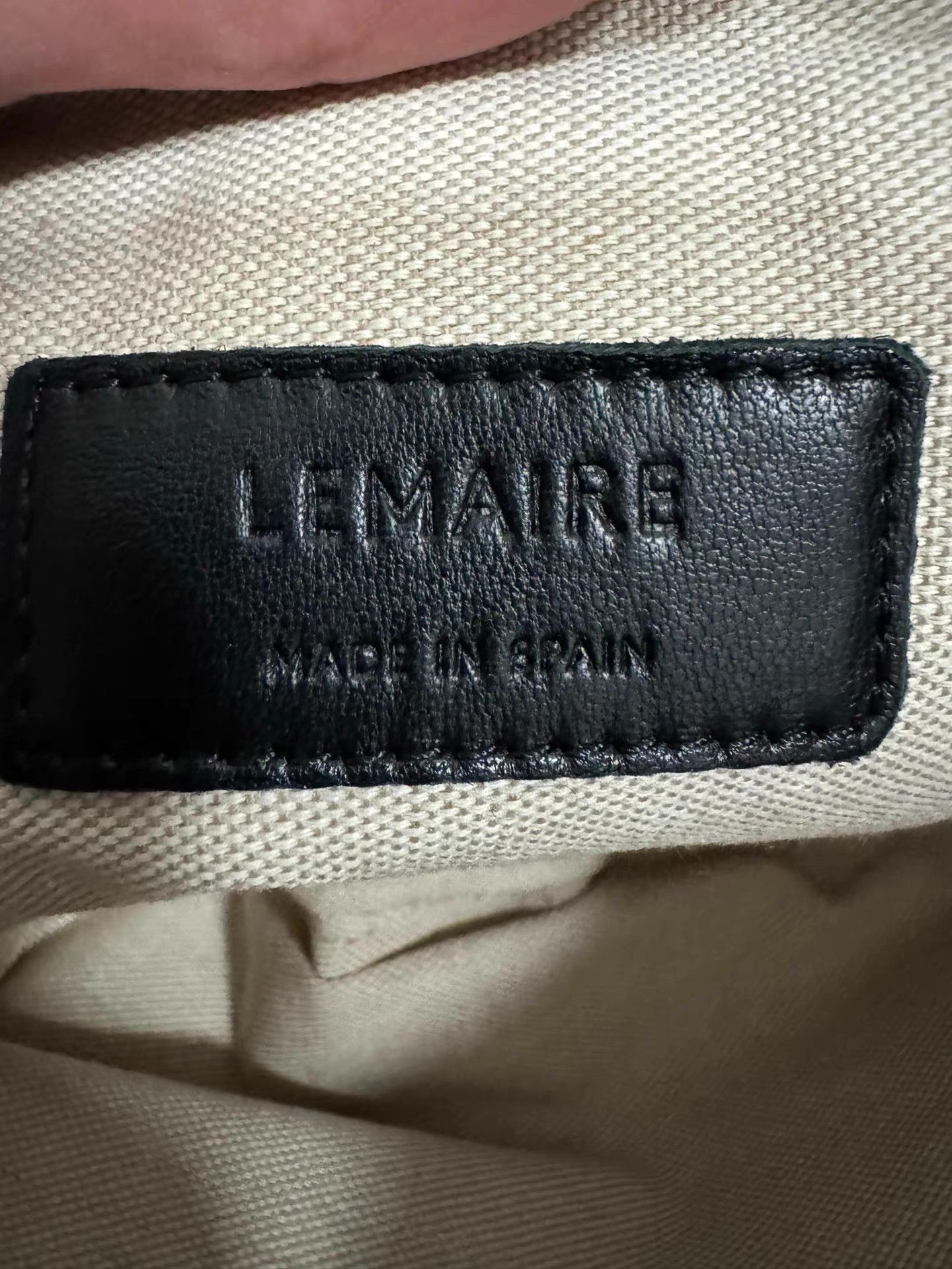 Lemaire Lemaire black Croissant bag Size ONE SIZE - 9 Thumbnail