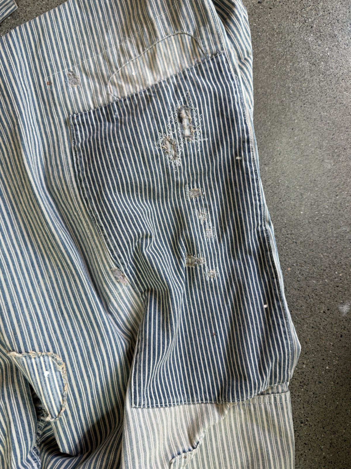Kapital KAPITAL Hickoree distressed herringbone pants Size US 31 - 8 Thumbnail