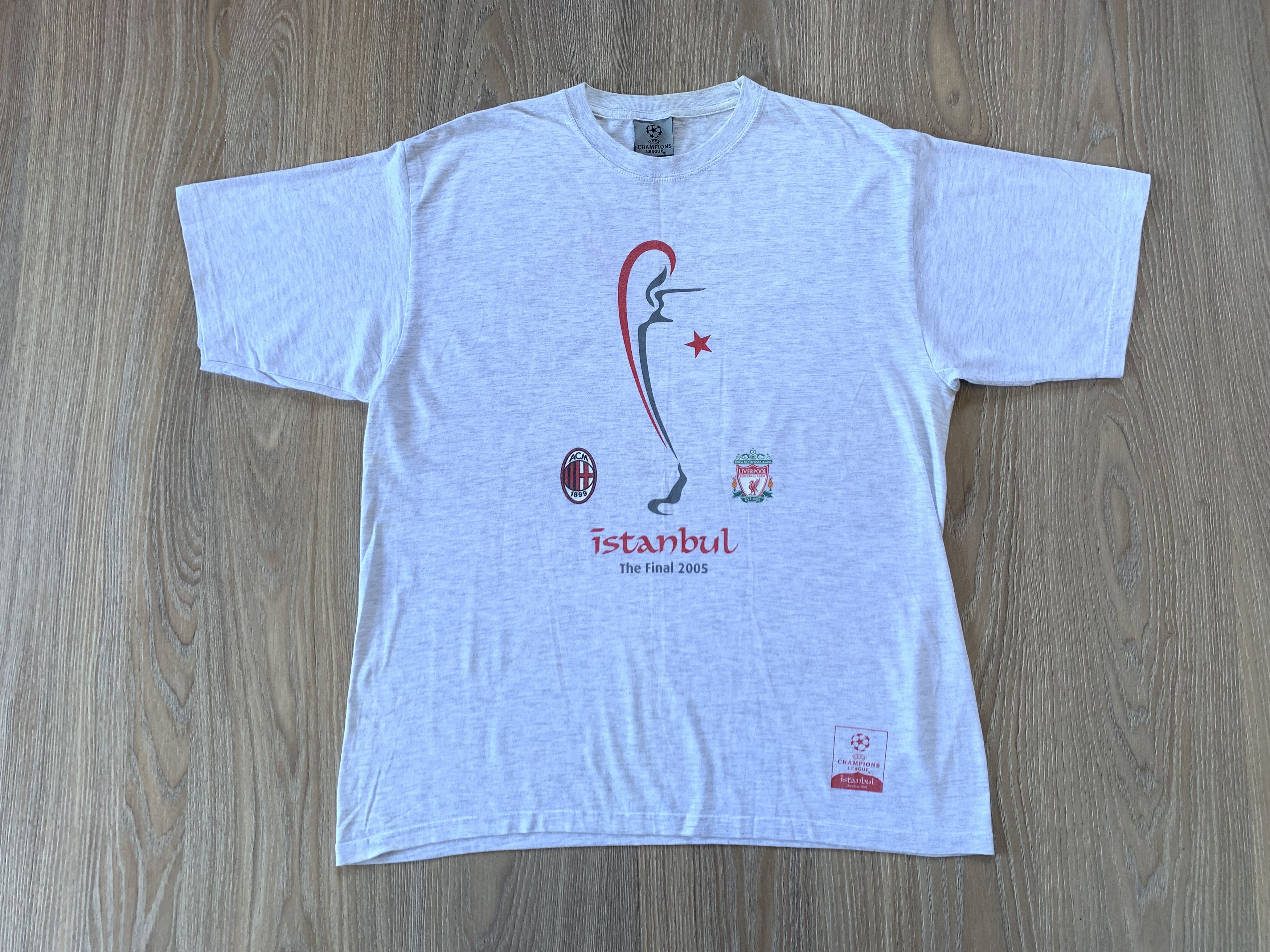 Other Istanbul The Final Milan Liverpool 2005 T-Shirt Size US L / EU 52-54 / 3 - 2 Thumbnail