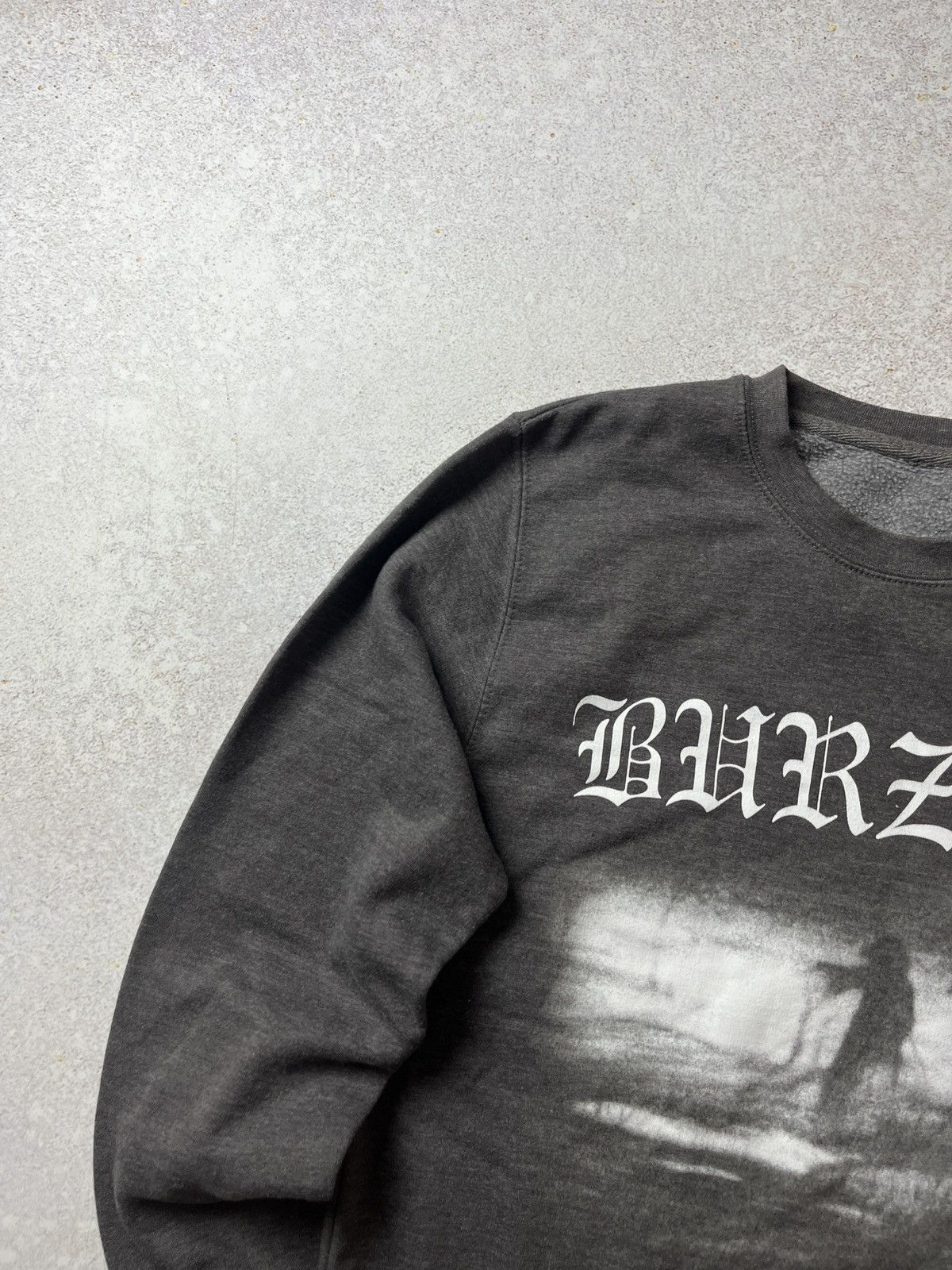 Band Tees Vintage Burzum 2013 Norwegian Hard Black Metal Sweatshirt Size US M / EU 48-50 / 2 - 3 Thumbnail