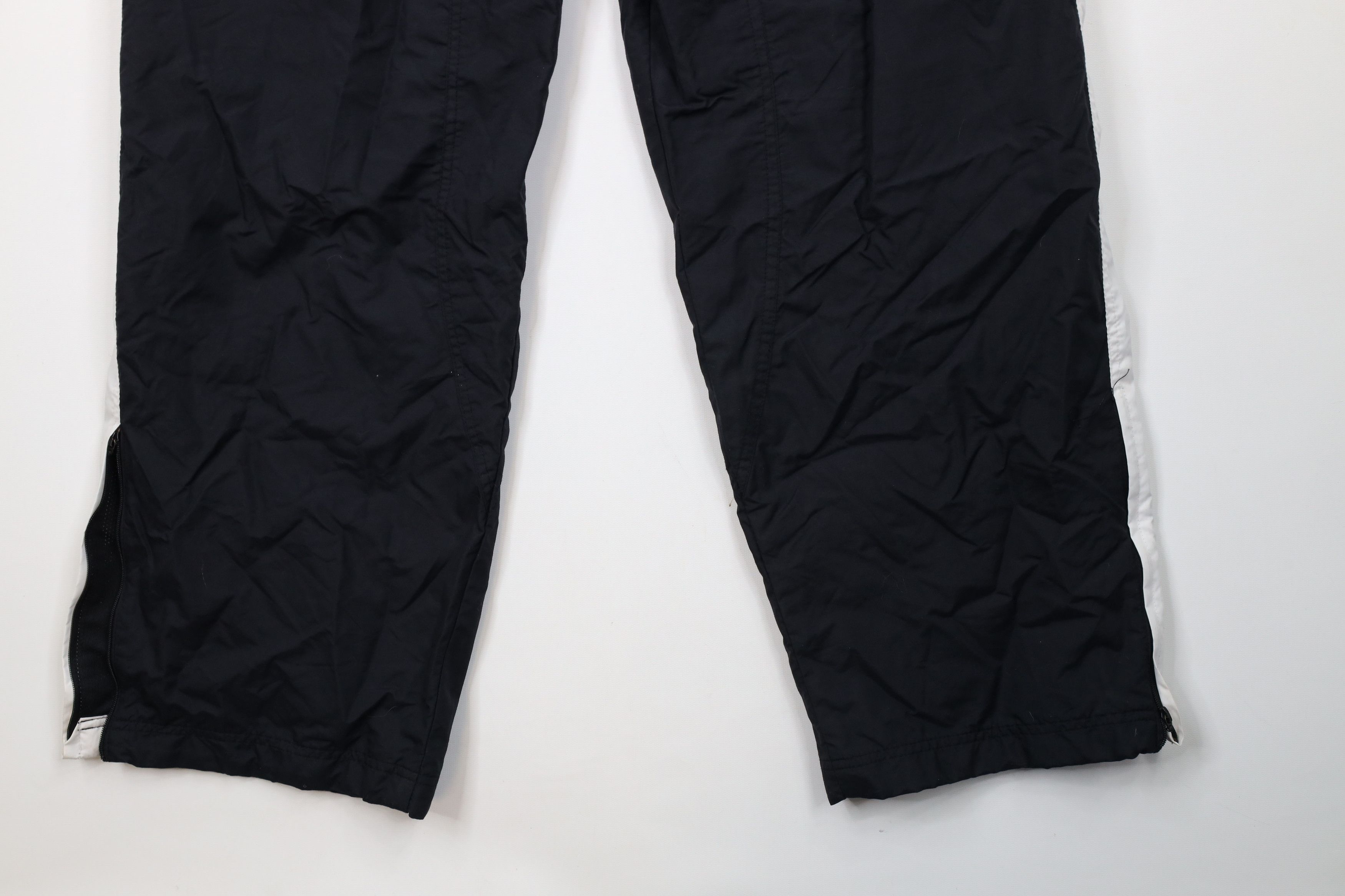 Nike × Vintage Vintage 90s Y2K Nike Scott Mini Swoosh Lined Wide Leg Pants Size US 32 / EU 48 - 14 Thumbnail