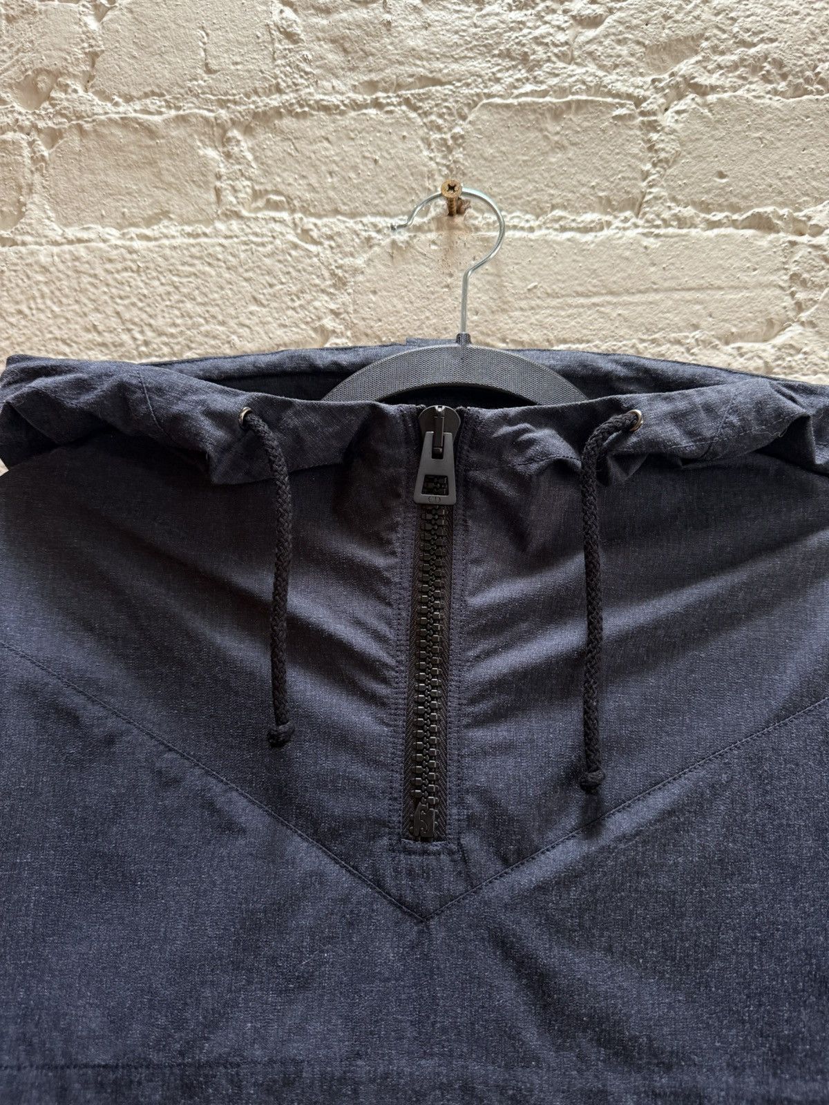 Dior FW19 Indigo Denim Anorak Jacket Size S / US 4 / IT 40 - 4 Thumbnail