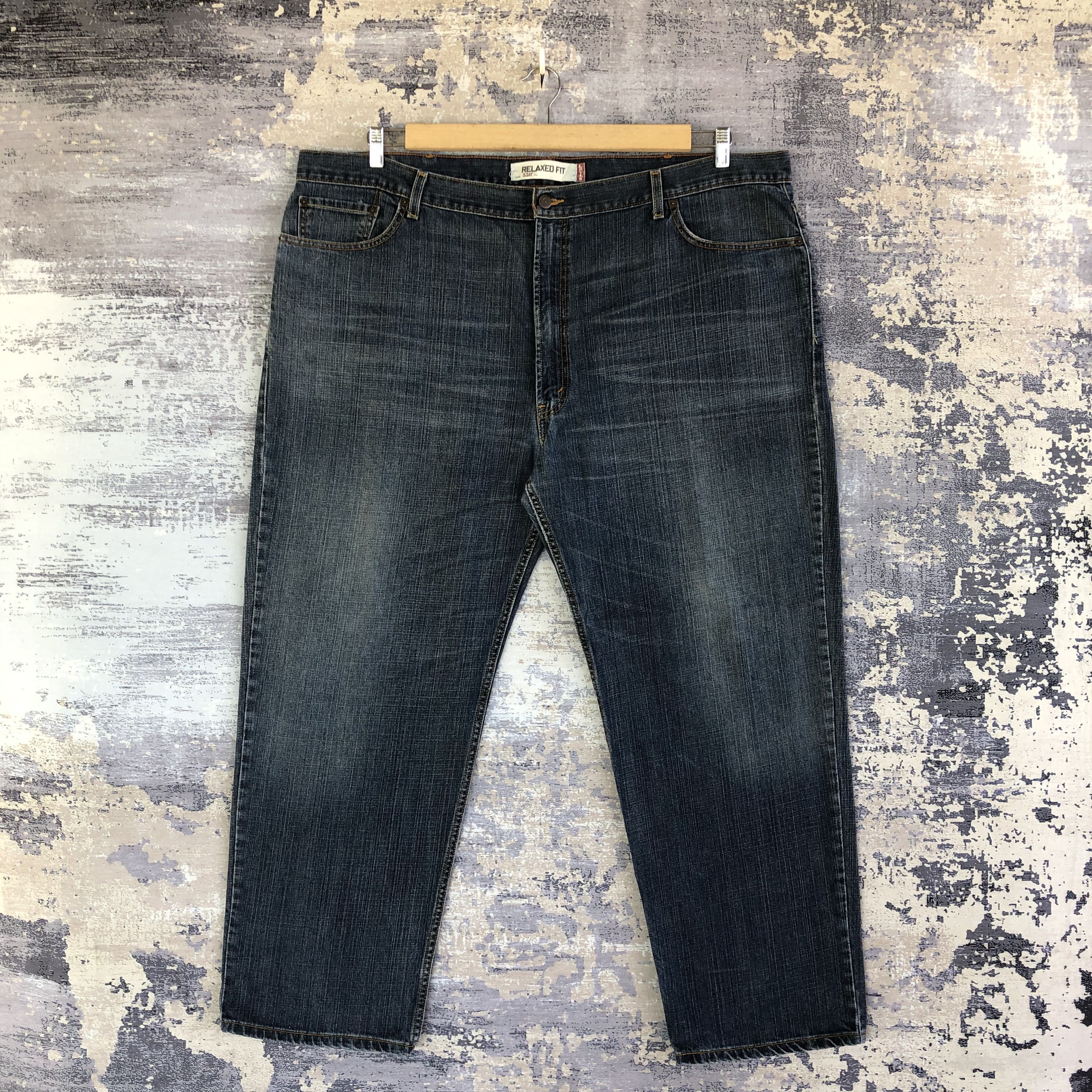 Levi's Vintage Levis 550 Baggy Jeans Levi's Oversized Faded Denim Size US 44 / EU 60 - 1 Thumbnail
