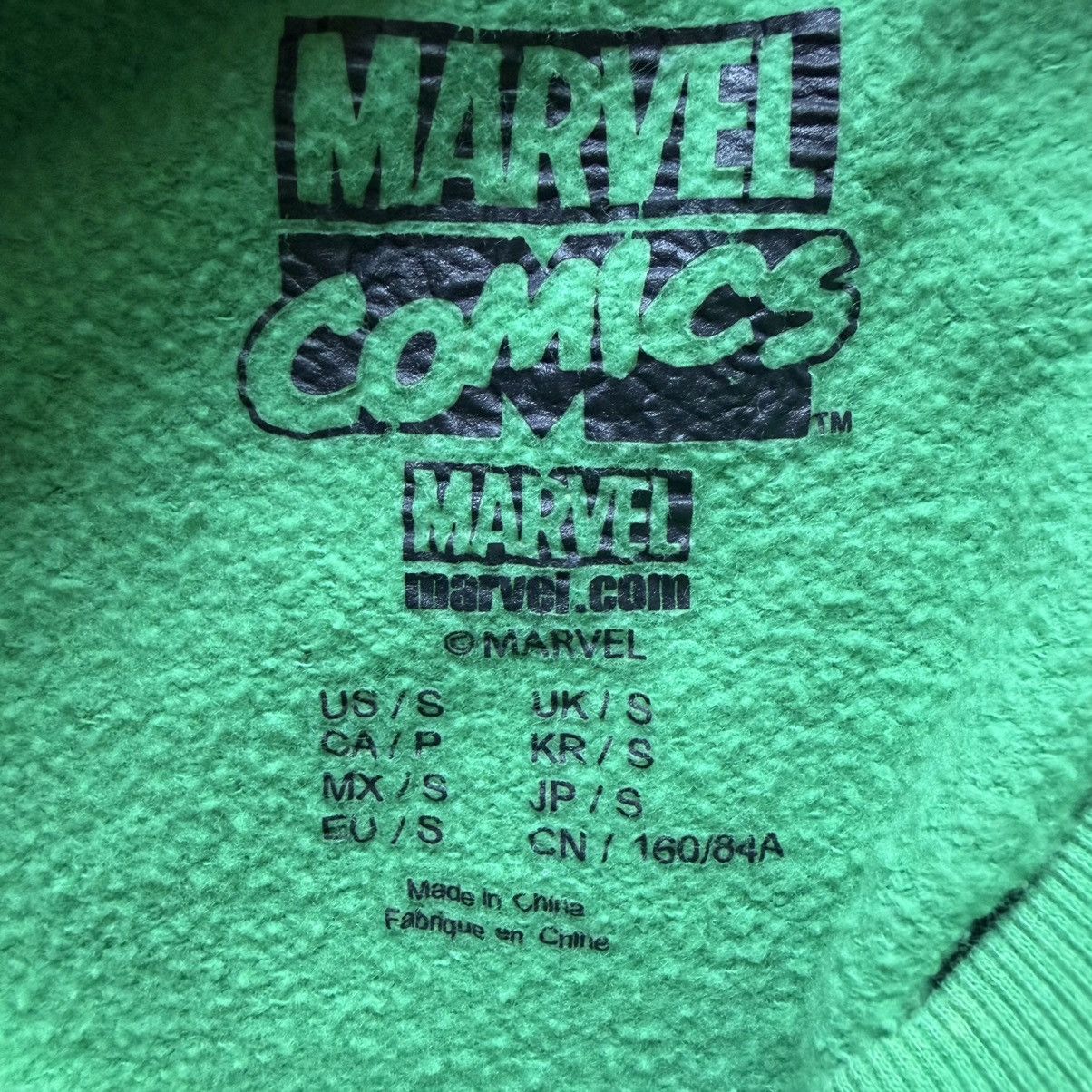 Marvel Comics Marvel Incredible Hulk Sweatshirt Small Green Crewneck Size US S / EU 44-46 / 1 - 3 Thumbnail