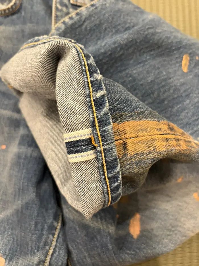 Visvim Visvim Social Sculpture 01 Wide Leg Jeans (Damaged) 32x32 Size US 32 / EU 48 - 12 Thumbnail
