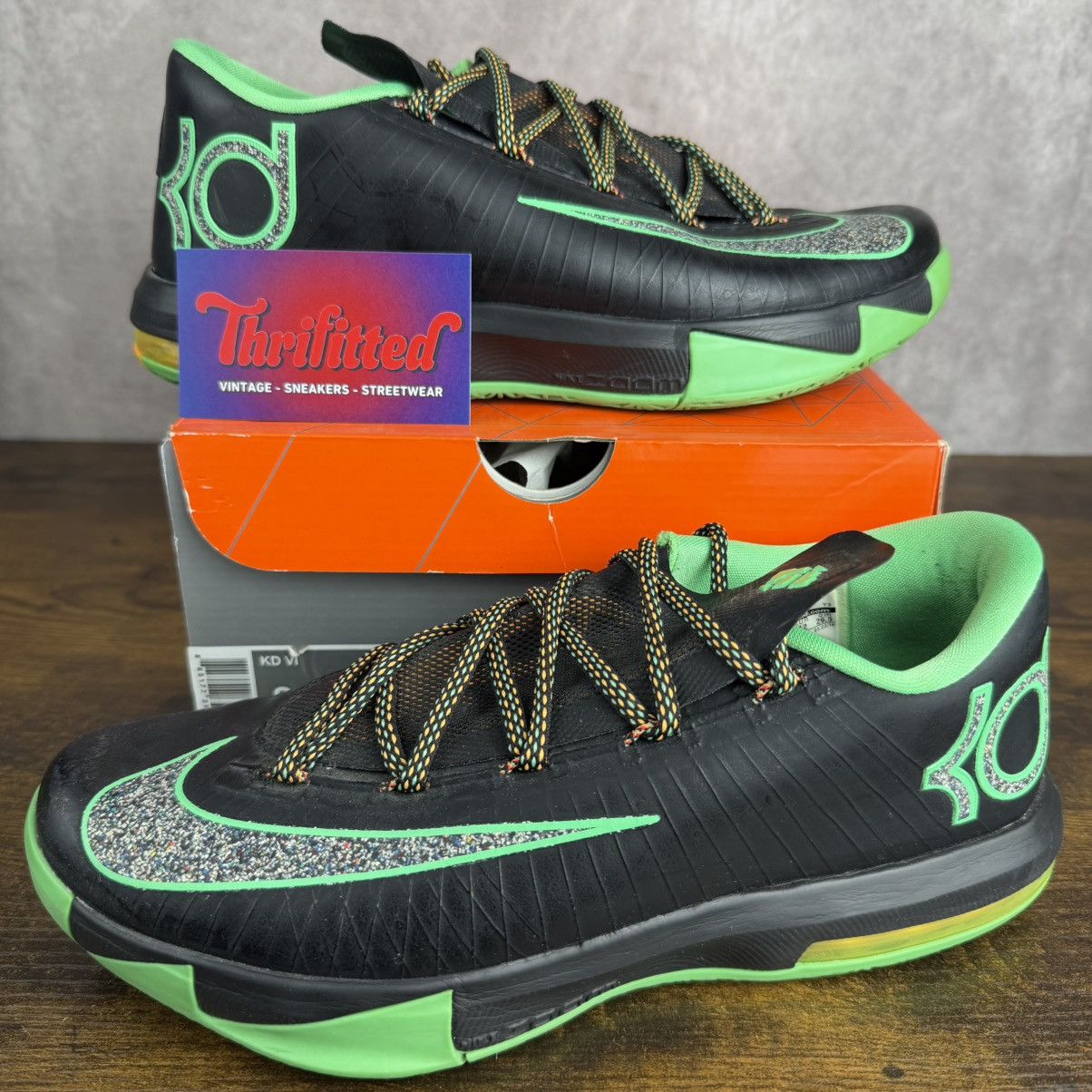 Nike Nike KD 6 Brazil Night Vision Size 8.5 599424-093 Basketball Size US 8.5 / EU 41-42 - 1 Thumbnail