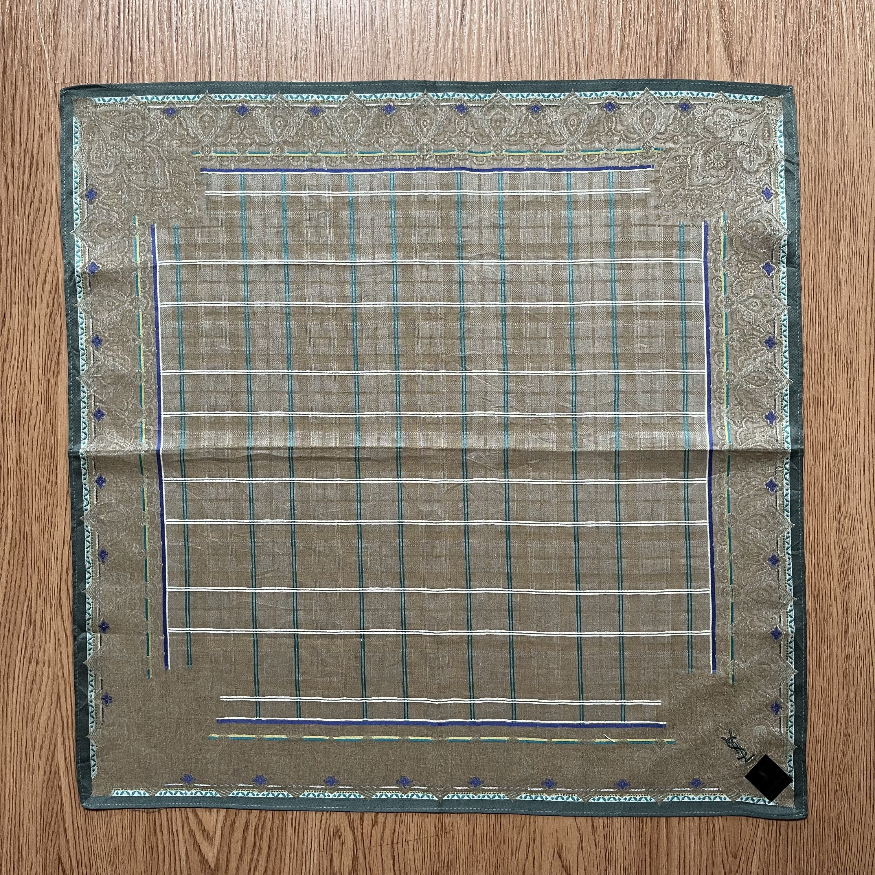 Yves Saint Laurent Vintage Yves Saint Laurent Handkerchief Size ONE SIZE - 1 Thumbnail