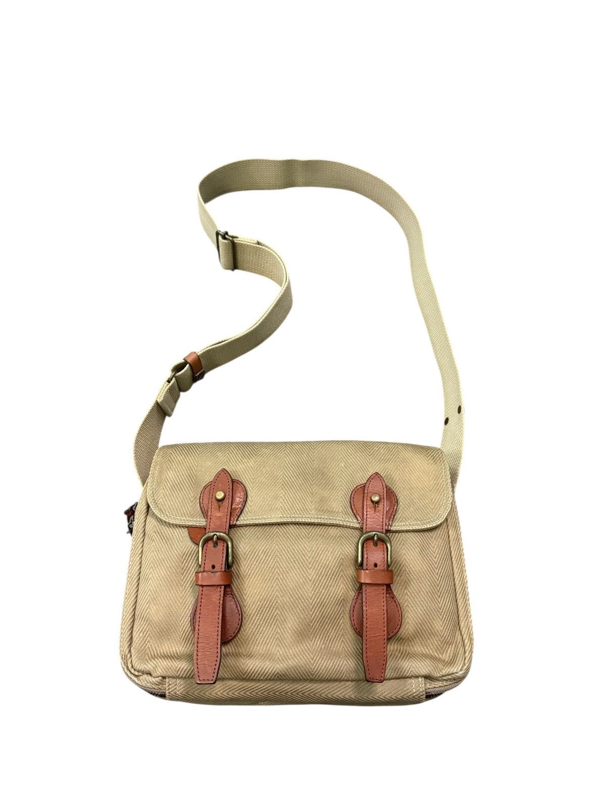 Japanese Brand RARE VINTAGE SILVER LAKE CLUB DUCK CANVAS CROSSBODY BAG Size ONE SIZE - 1 Thumbnail