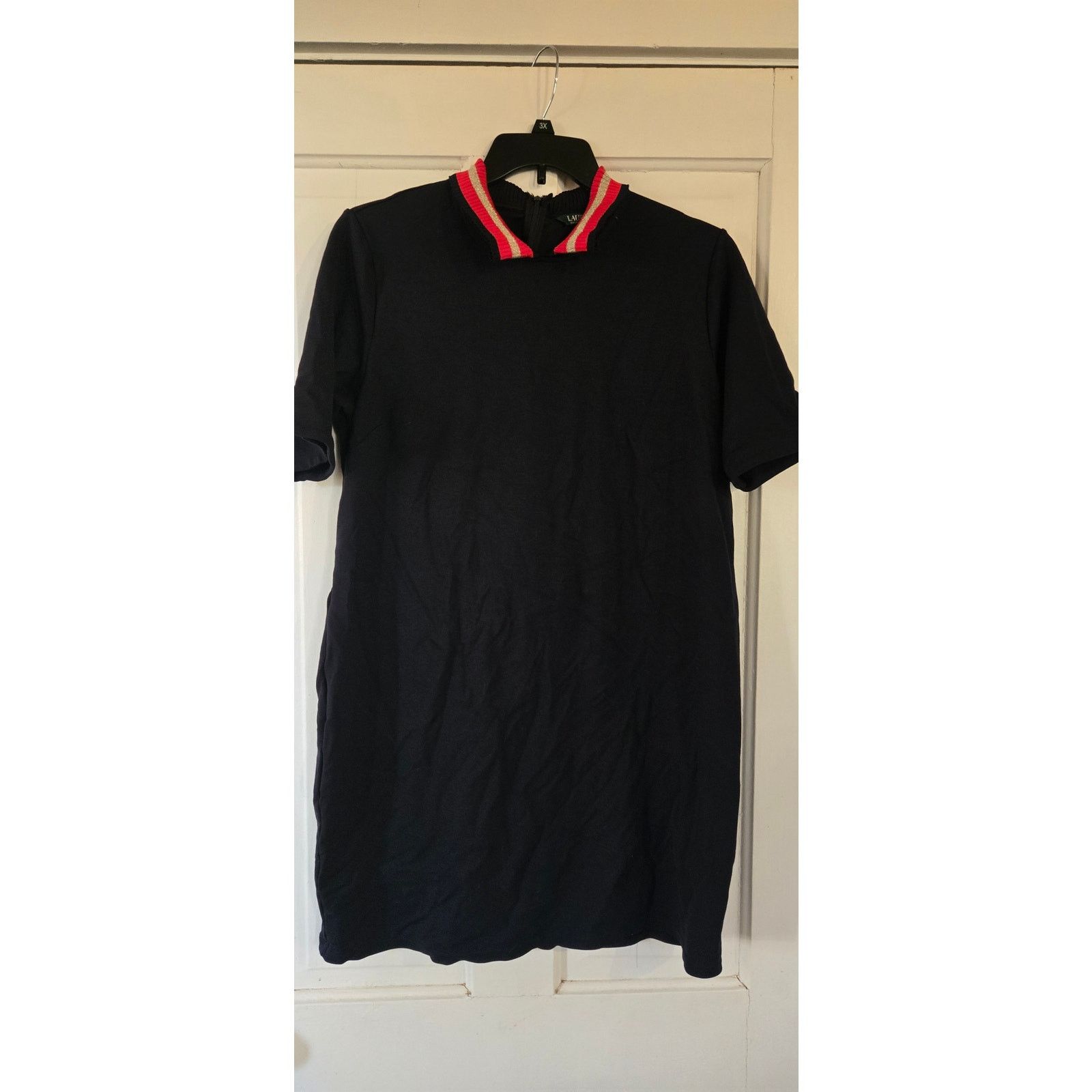 Ralph Lauren Lauren Ralph Lauren stretch polo dress, nay size XXL Size XXL / US 16-18 / IT 52-54 - 1 Thumbnail