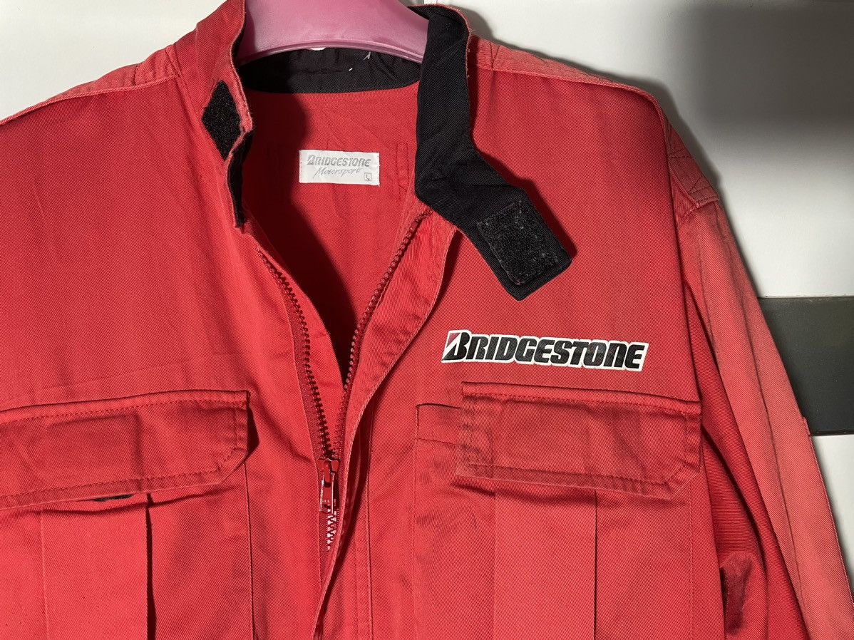 Sports Specialties Vtg Bridgestone Motorsport Coverall overall jumpsuit racing Size US 32 / EU 48 - 3 Thumbnail