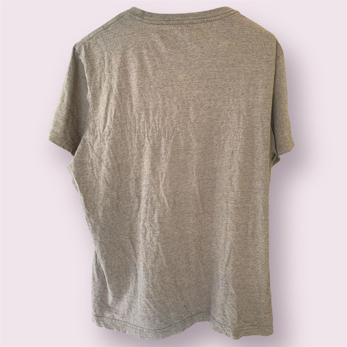 H&M Cotton Grey Brown T-Shirt Size US L / EU 52-54 / 3 - 2 Thumbnail