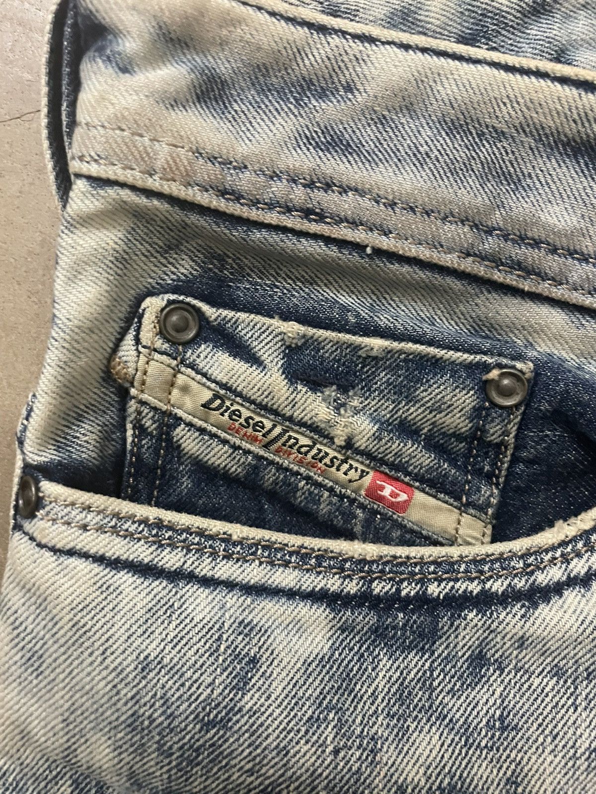 Diesel Diesel Industry Distressed Jeans Skinny denim Size US 31 - 4 Thumbnail
