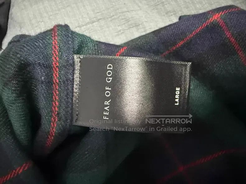 Fear of God Fear of God Season 5 wool plaid shirts Size US S / EU 44-46 / 1 - 3 Thumbnail