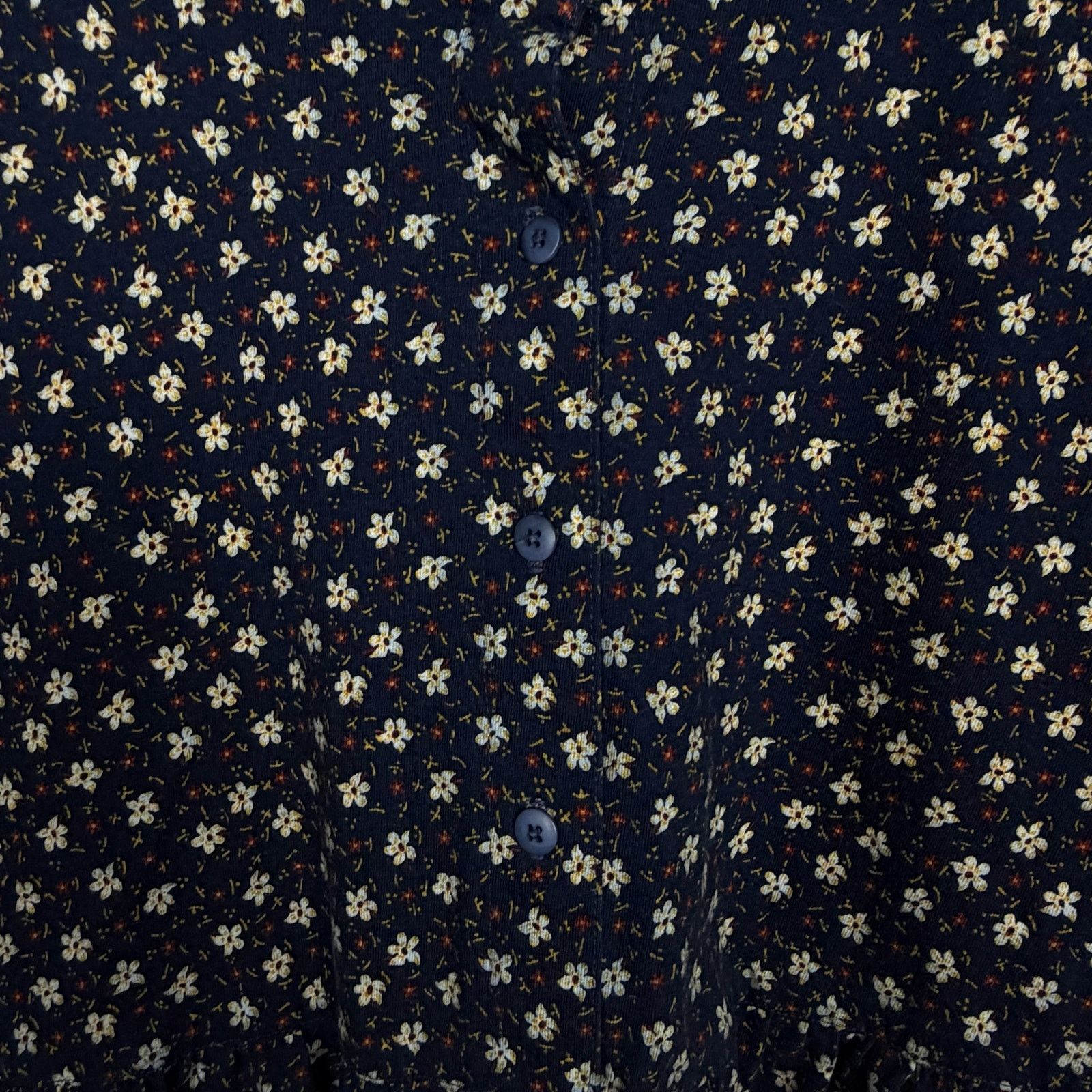 L.L. Bean Vintage L.L. Bean Women's XL Summer Dress Floral Cottagecore Size XL / US 12-14 / IT 48-50 - 3 Thumbnail
