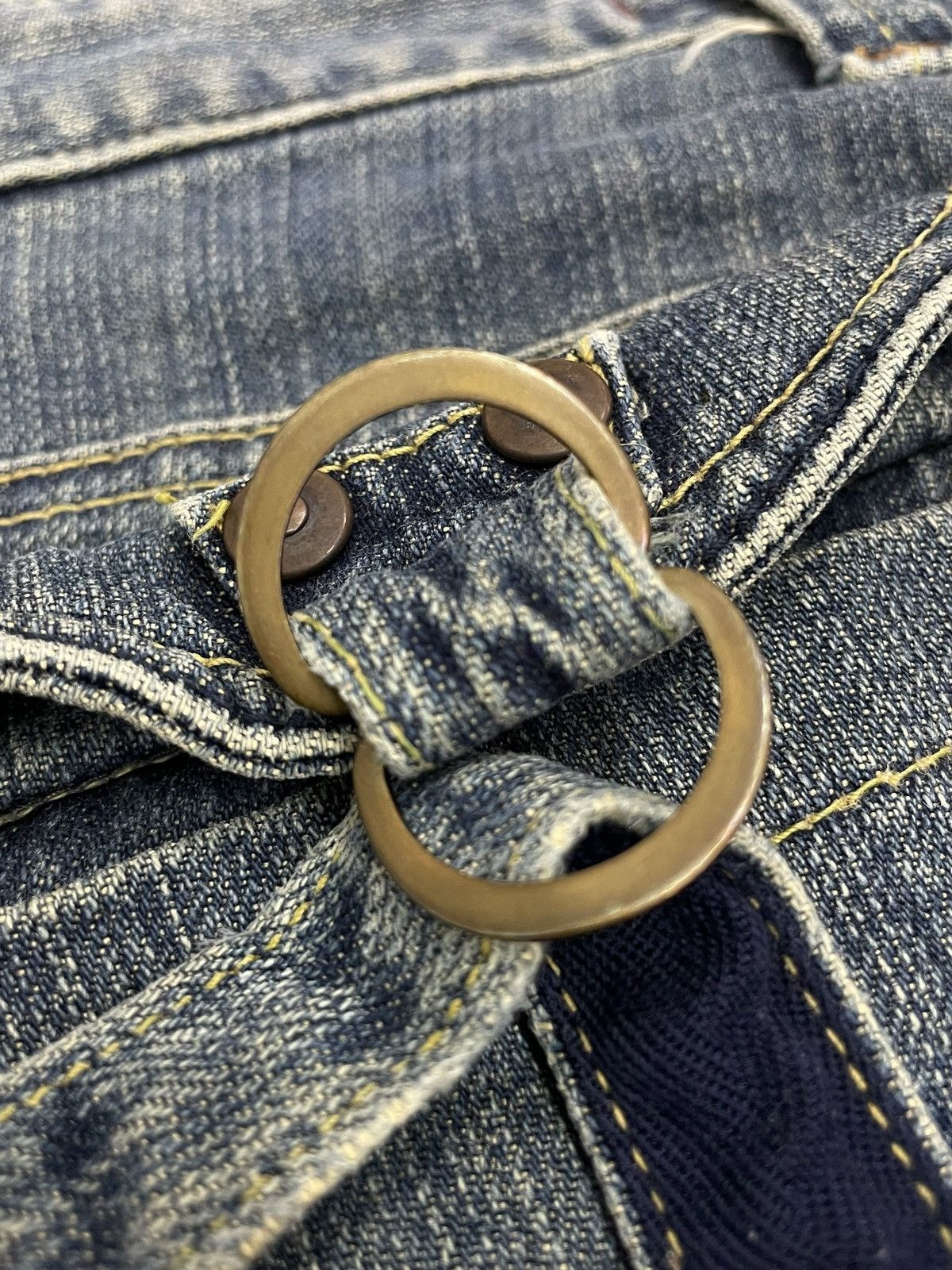Japanese Brand × Tornado Mart et/ET BOÎTE Mud Wash Old Vintage Flare Nippon Denim Size US 28 / EU 44 - 17 Thumbnail