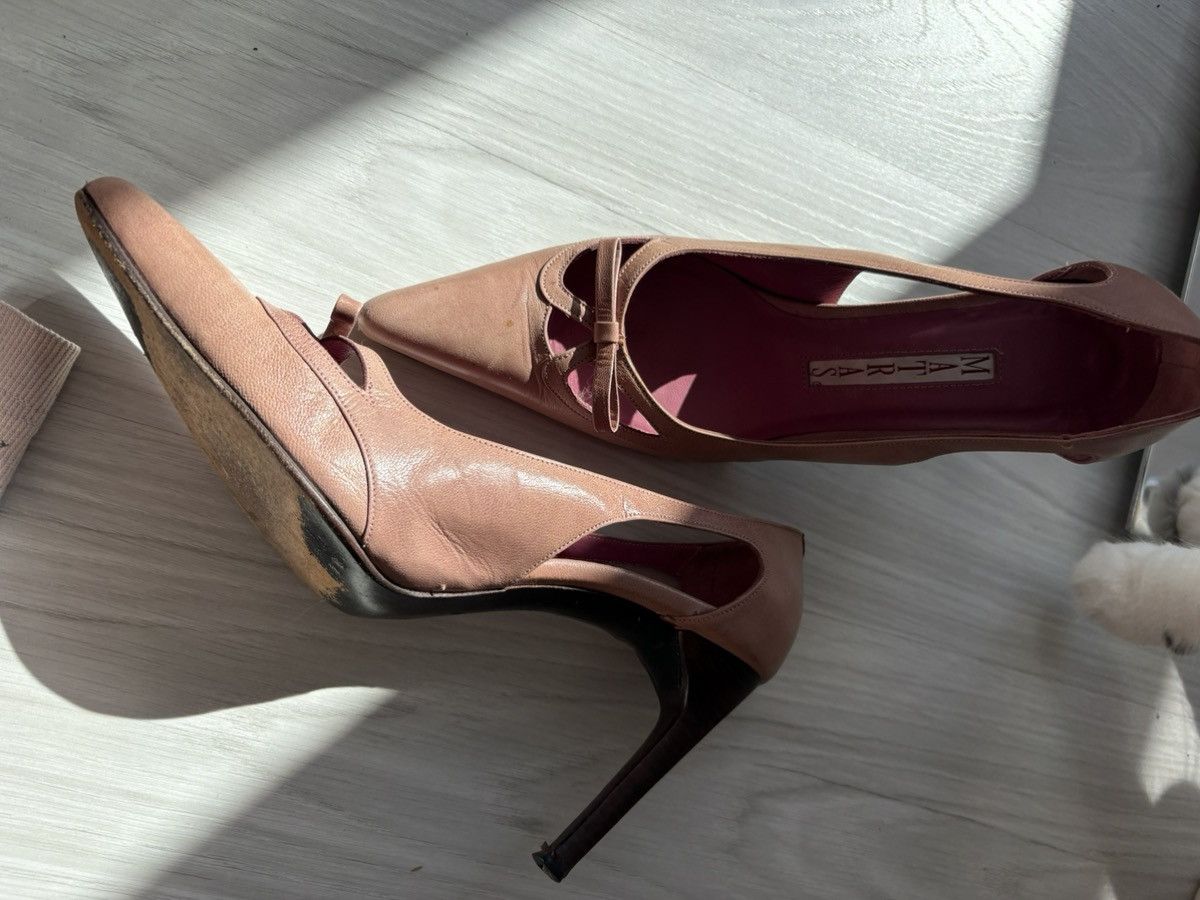 Vintage Vintage leather heels Size US 7.5 / IT 37.5 - 7 Thumbnail