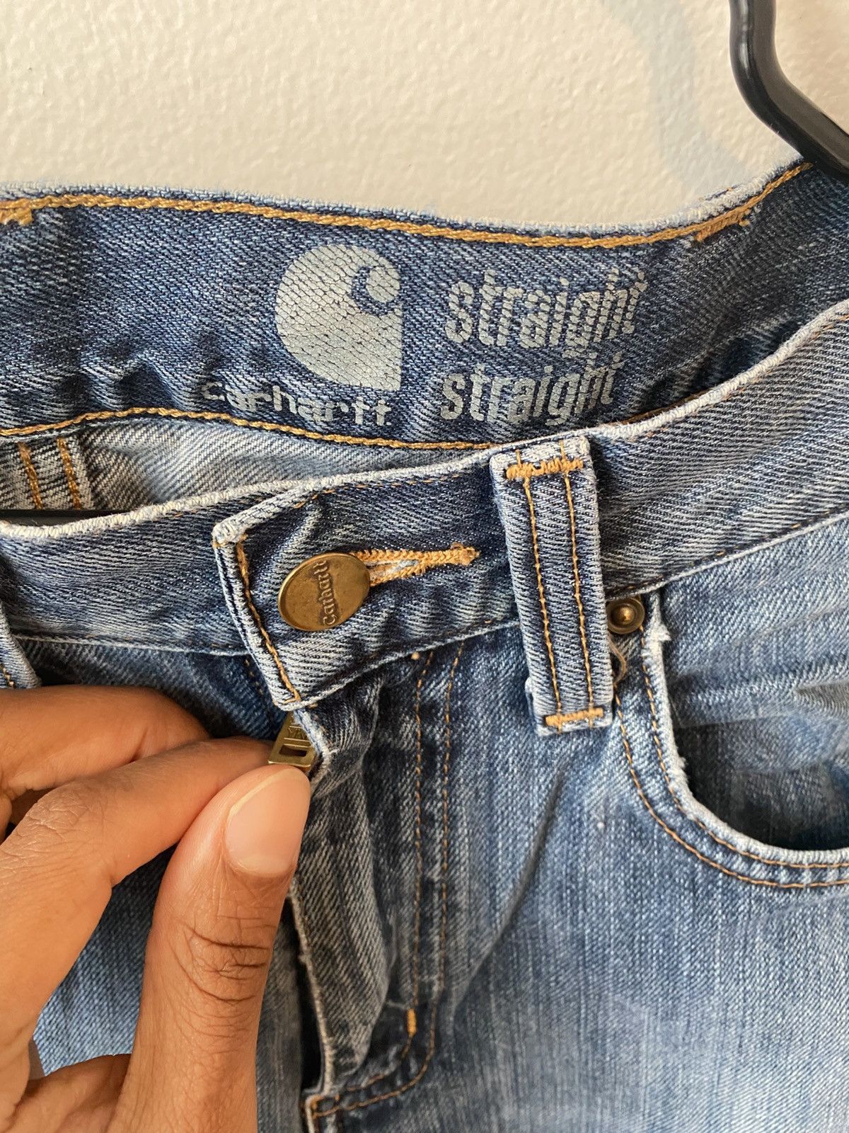 Carhartt Blue Carhartt Jeans Size US 32 / EU 48 - 3 Thumbnail