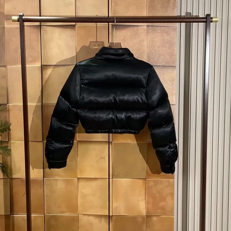 Prada Prada Size 36 Fw22 black triangle steel standard short dow Size XS / US 0-2 / IT 36-38 - 2 Thumbnail
