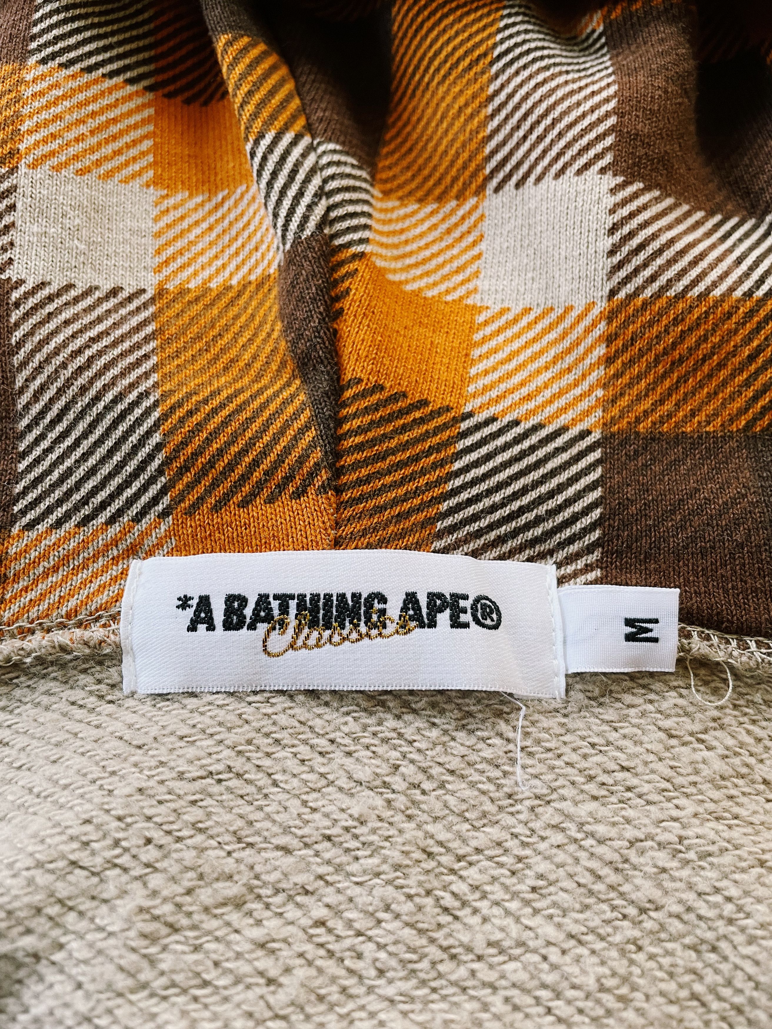 Bape Vintage Y2K Bape A Bathing Ape Checkered Full zip Hoodie Size US M / EU 48-50 / 2 - 3 Thumbnail