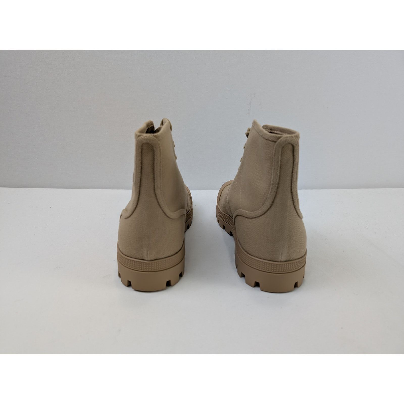 Celine o1rshd1 Patapans Lace-up Boots in Beige Size US 10 / EU 43 - 9 Thumbnail