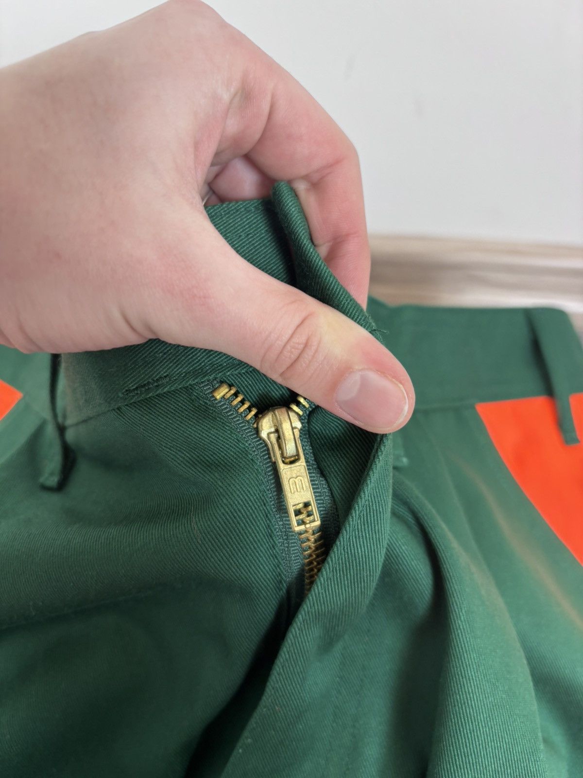 Other Mascot Men’s NWT Reflective Green/Orange Safety Work Pants Size US 32 / EU 48 - 9 Thumbnail