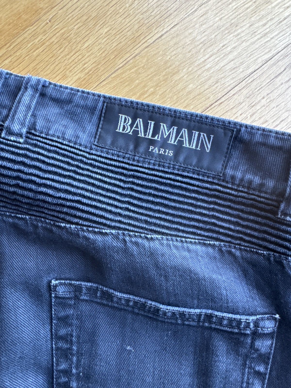 Balmain Balmain Biker Denim Size US 31 - 2 Thumbnail