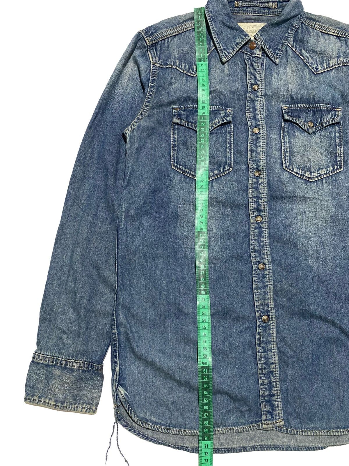 If Six Was Nine × Japanese Brand × Le Grande Bleu (L.G.B.) G.O.A JAPANESE BRAND DENIM BUTTON SHIRT Size US M / EU 48-50 / 2 - 7 Thumbnail
