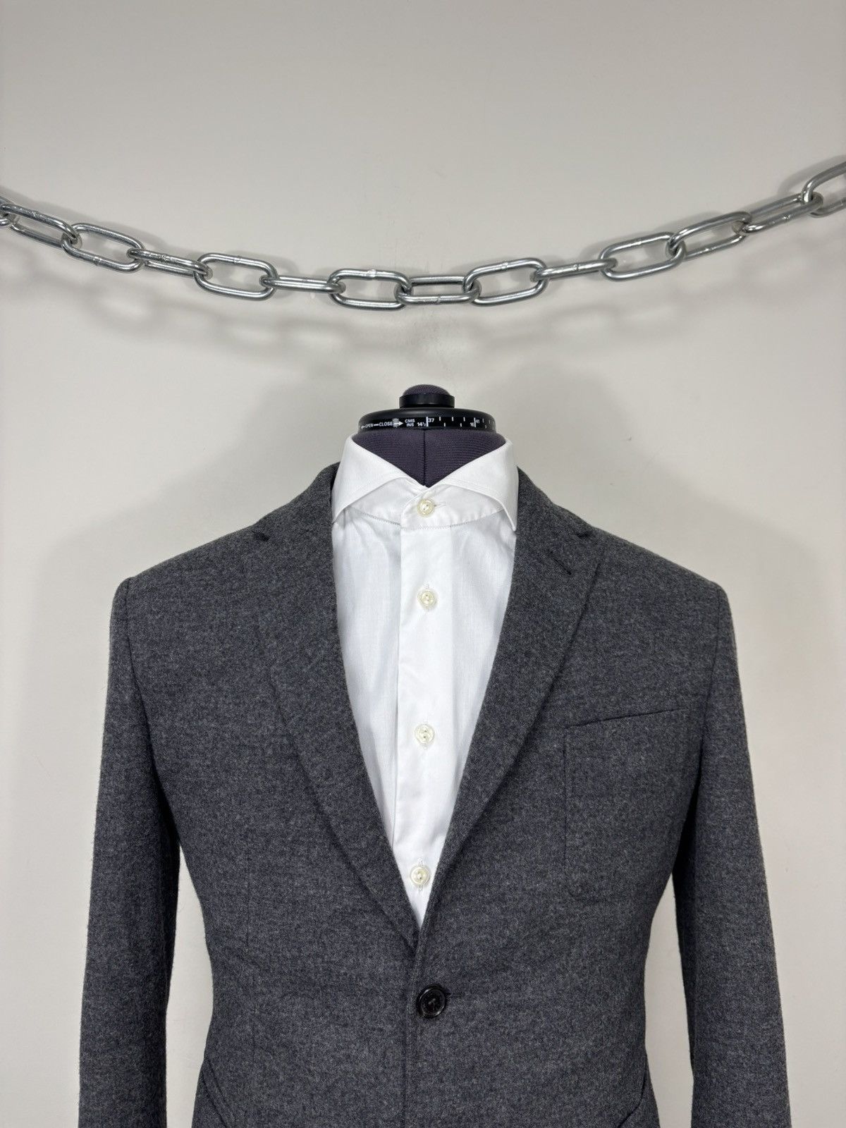 Neil Barrett Neil Barrett NWT Men’s 2-Buttons Wool Blend Blazer Jacket Size US S / EU 44-46 / 1 - 2 Thumbnail