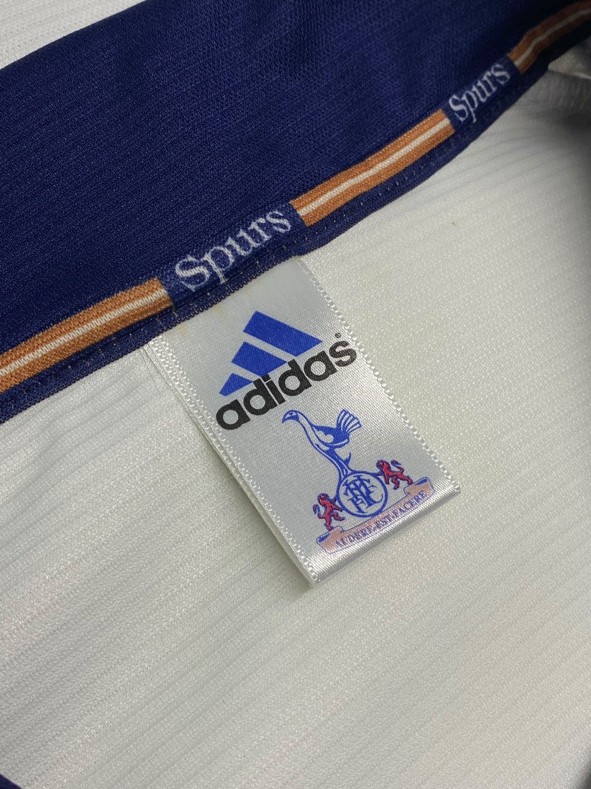 Adidas × Vintage Vintage Tottenham Hotspur 1999/00 Home Football Shirt Size US XL / EU 56 / 4 - 19 Thumbnail