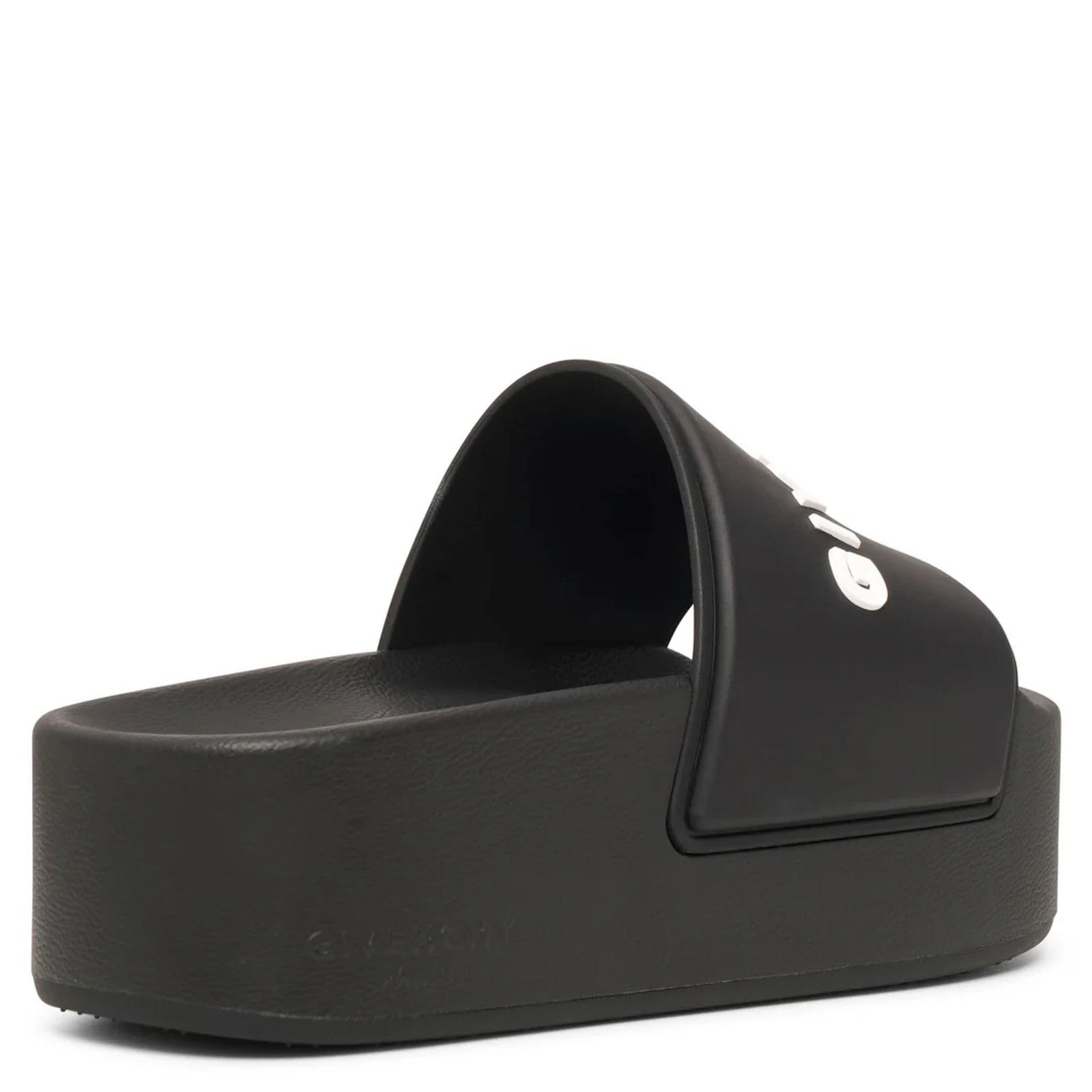 Givenchy Platform Rubber Logo Slide On Pool Sandal Flip Flop Flat 37 Size US 7 / IT 37 - 11 Thumbnail