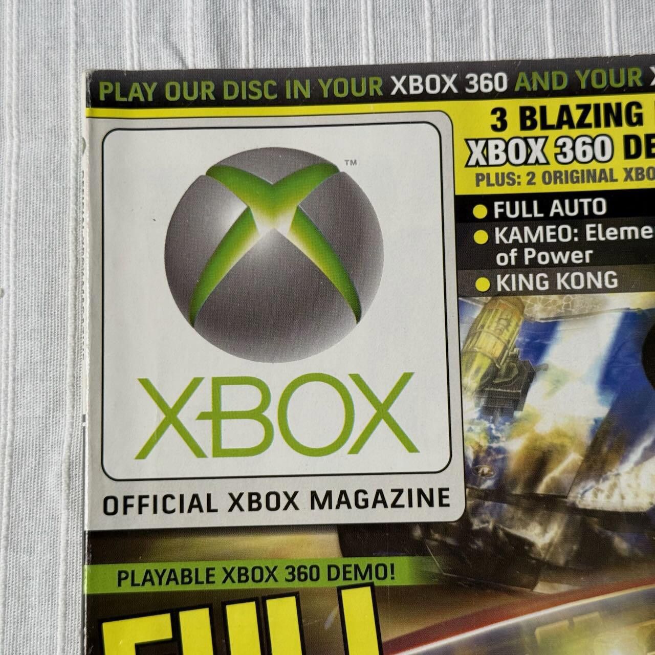 Other VTG XBOX Magazine #53 JAN 2006 Full Auto Demo No Disc Size ONE SIZE - 4 Thumbnail