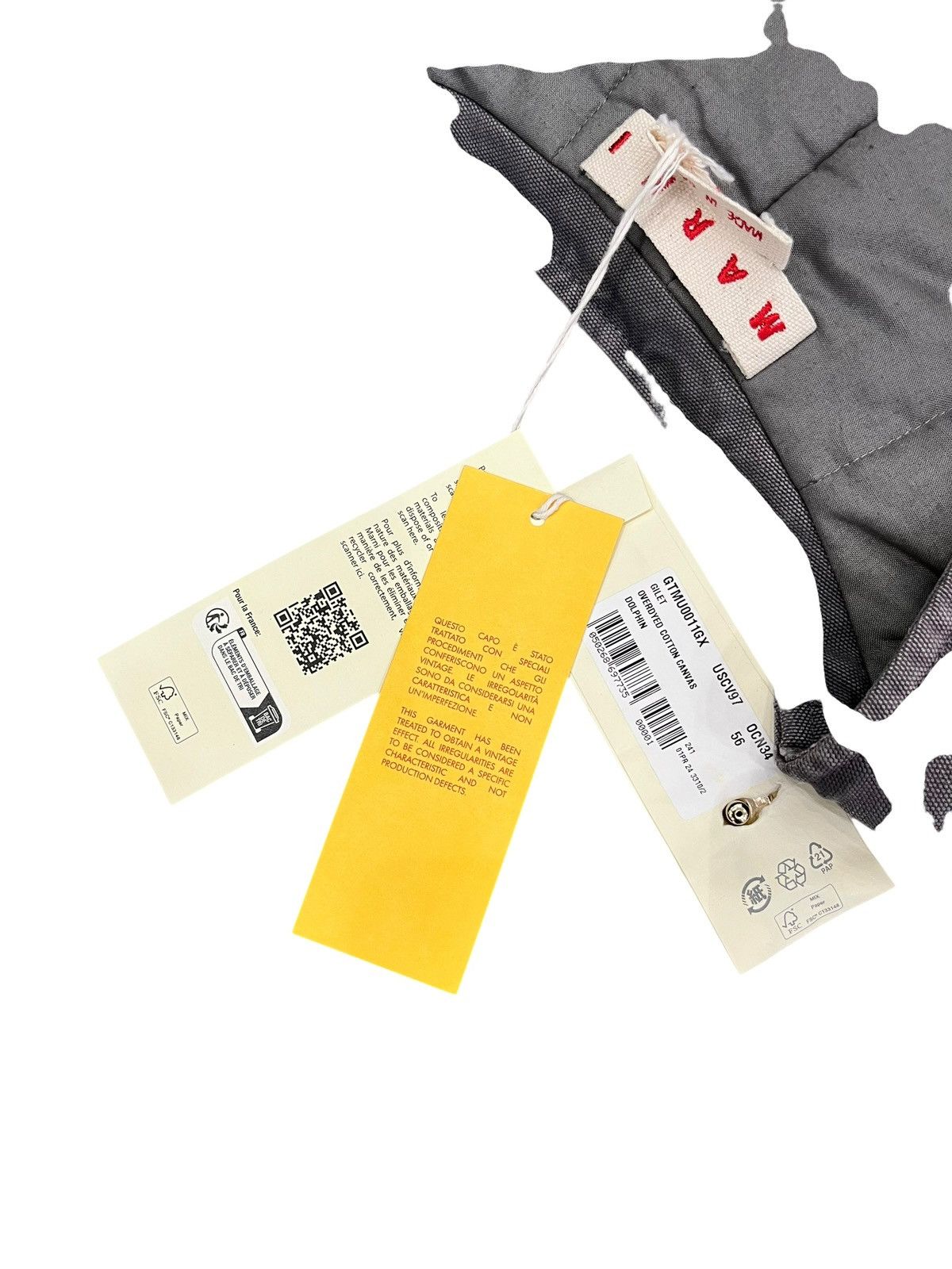 Marni Marni Waistcoast Dolphin Size US XL / EU 56 / 4 - 8 Thumbnail