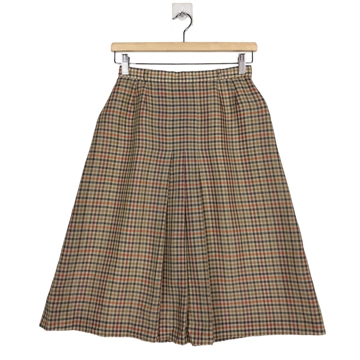 Burberry 🔥90’s Vintage Burberrys Skirt Nova Check Design Size 26" / US 2 / IT 38 - 2 Thumbnail