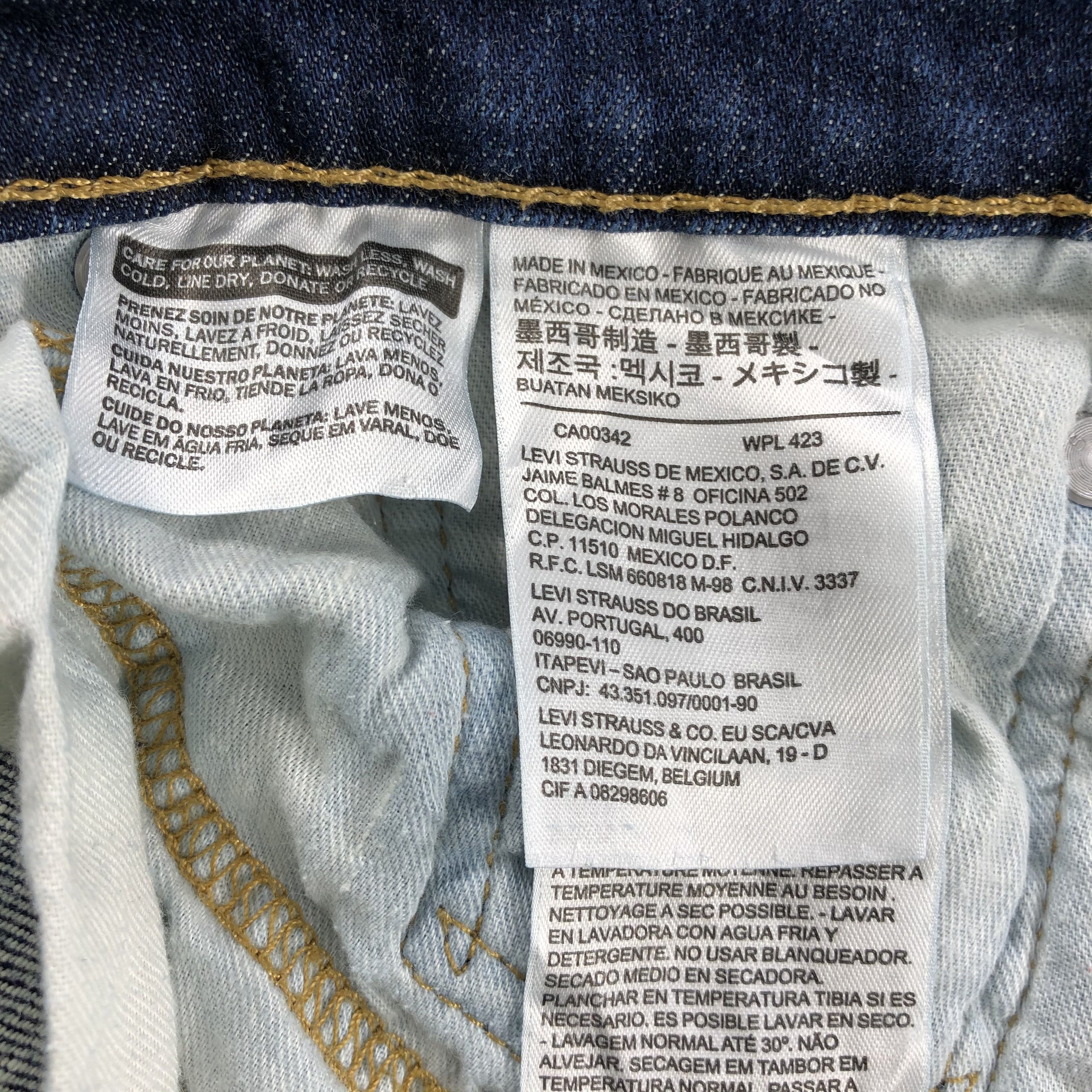 Levi's × Vintage Vintage Levis 513 Painter Jeans-JM1286 Size US 32 / EU 48 - 10 Thumbnail