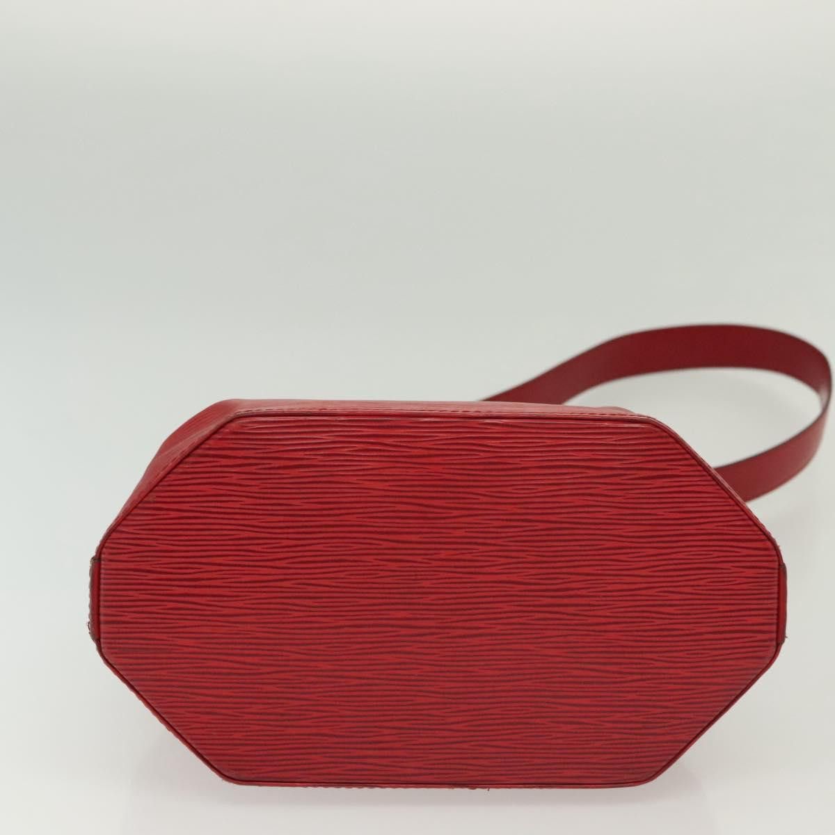 Louis Vuitton LOUIS VUITTON Epi Sac Depaule PM Shoulder Bag Red M80207 Size ONE SIZE - 5 Thumbnail