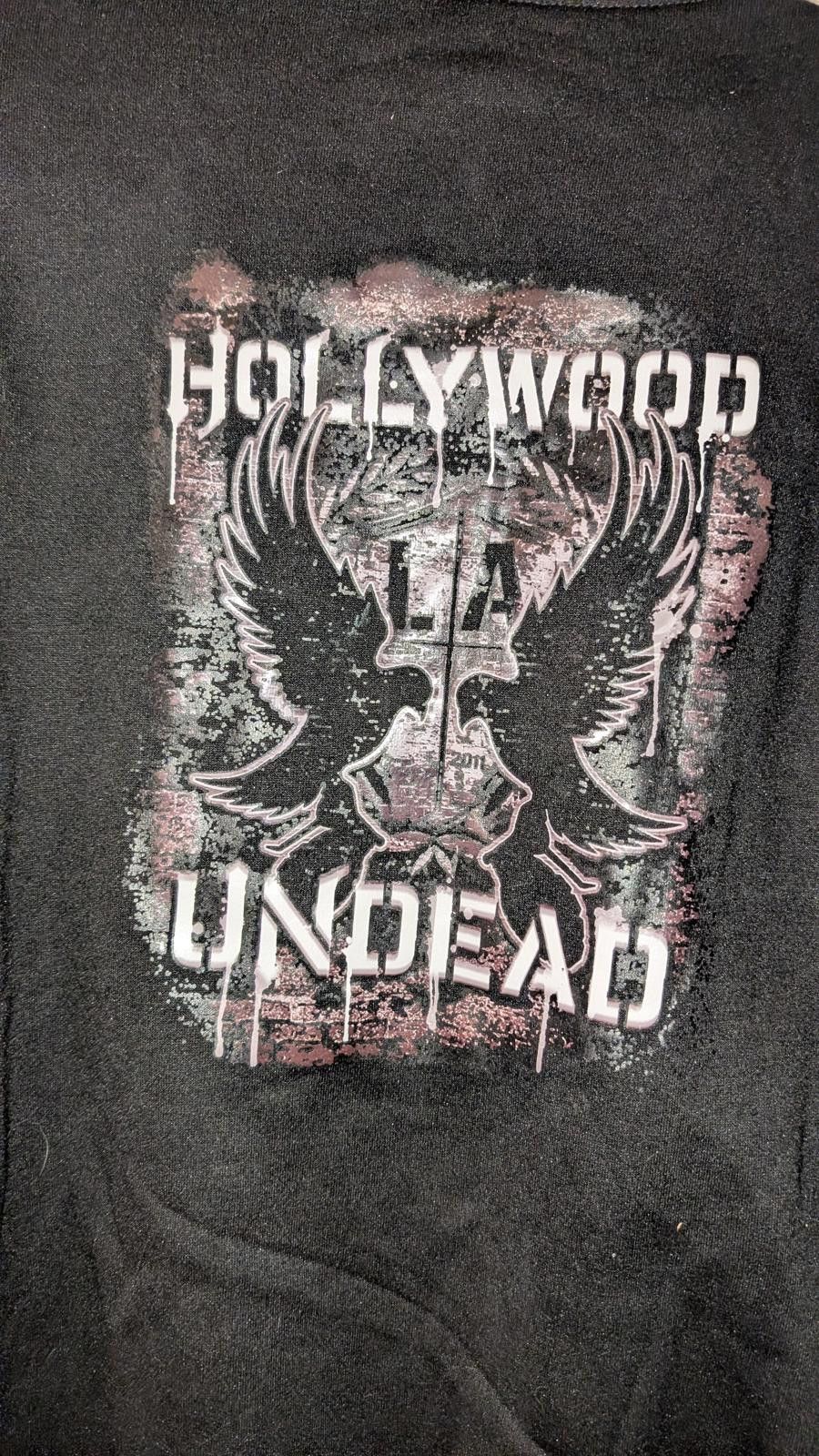 Other Hollywood Undead Zip-Up Hoodie Black XL Official Band Hooded Size US XL / EU 56 / 4 - 4 Thumbnail