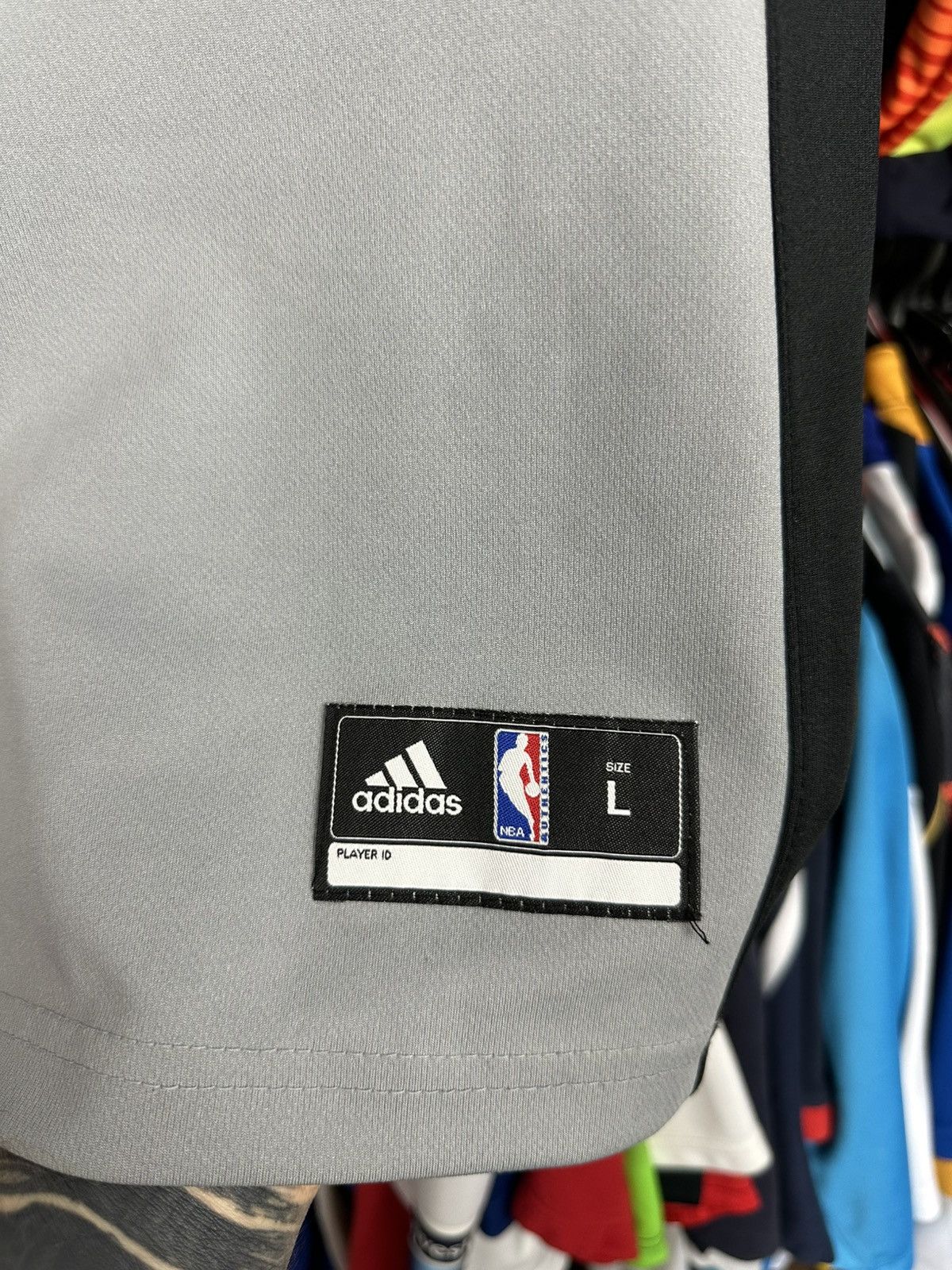 Adidas × NBA Tony Parker Jersey # 9 Adidas Young L San Antonio Spurs NBA Size US XS / EU 42 / 0 - 3 Thumbnail